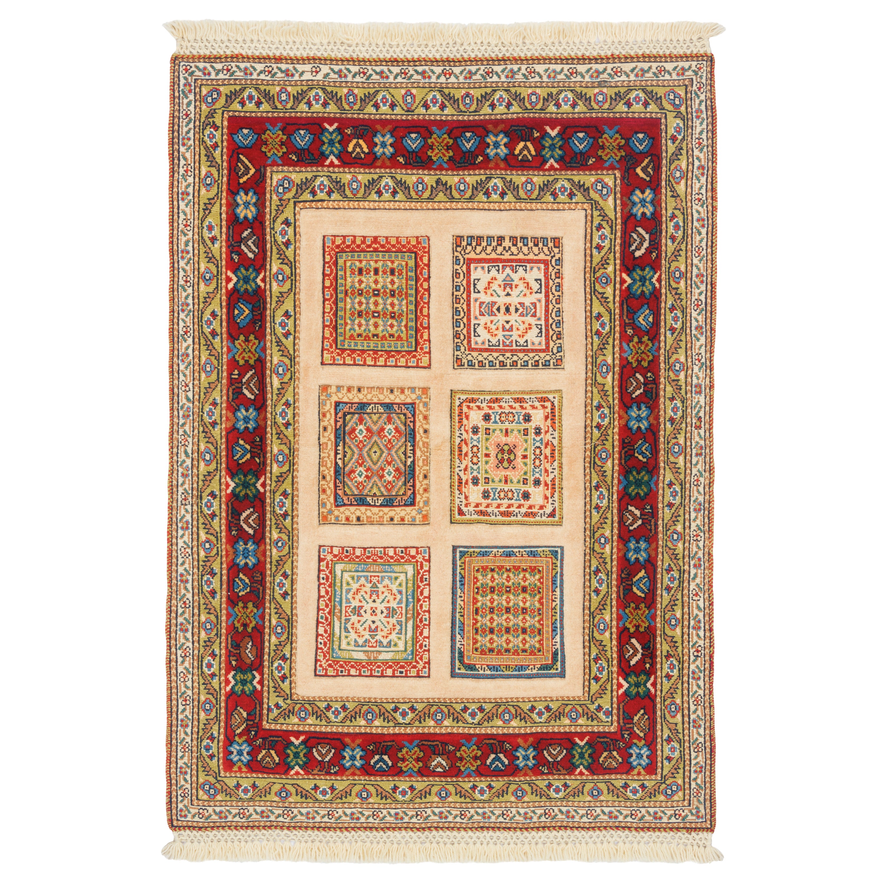 Sirjan Handmade Kilim Carpet — Kheshti | Full Wool | 80 × 120 cm | SKU 40000344