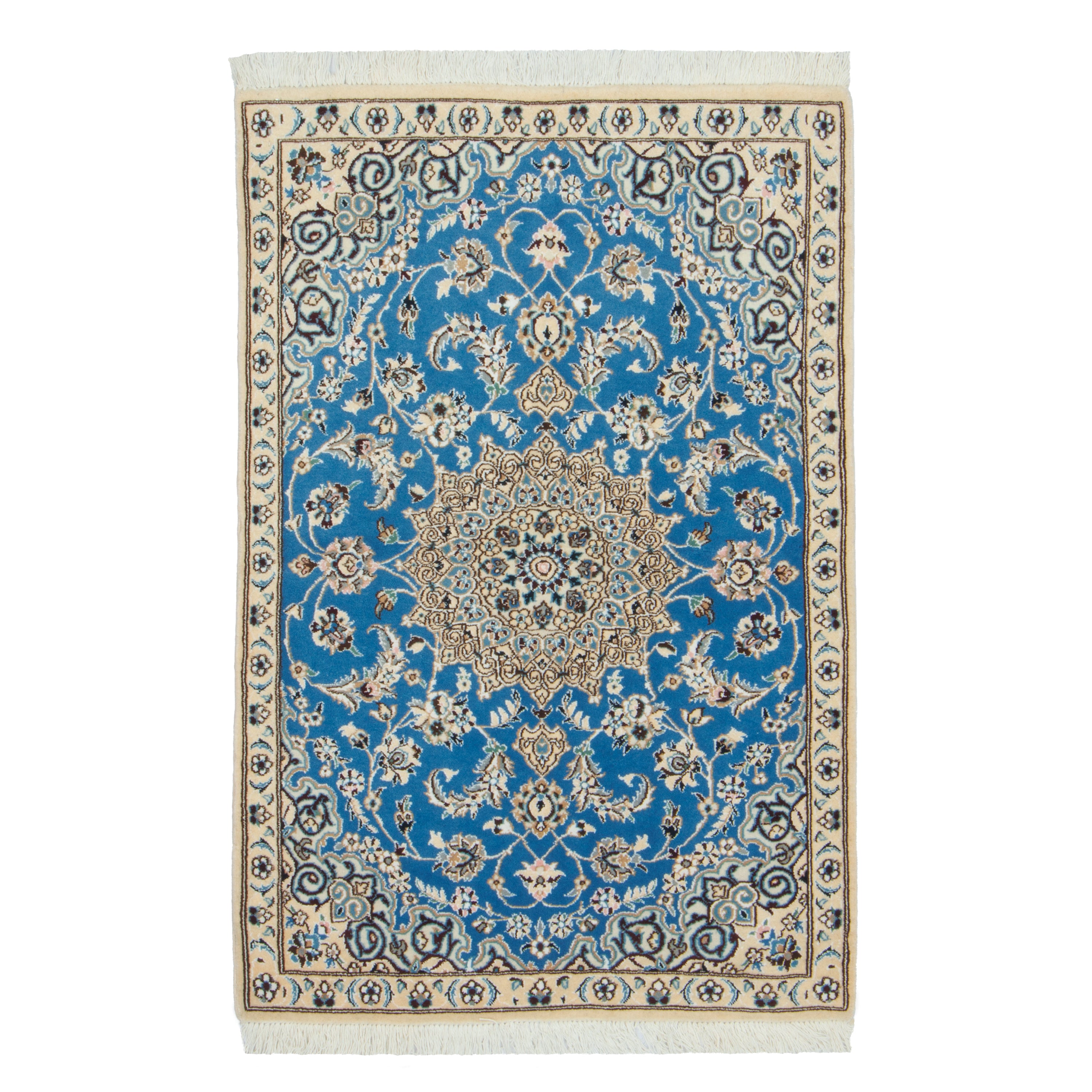 Nain Handmade Carpet — Lachak Toranj | Silk Pile / Wool Warp | 87 × 133 cm | SKU 10101317