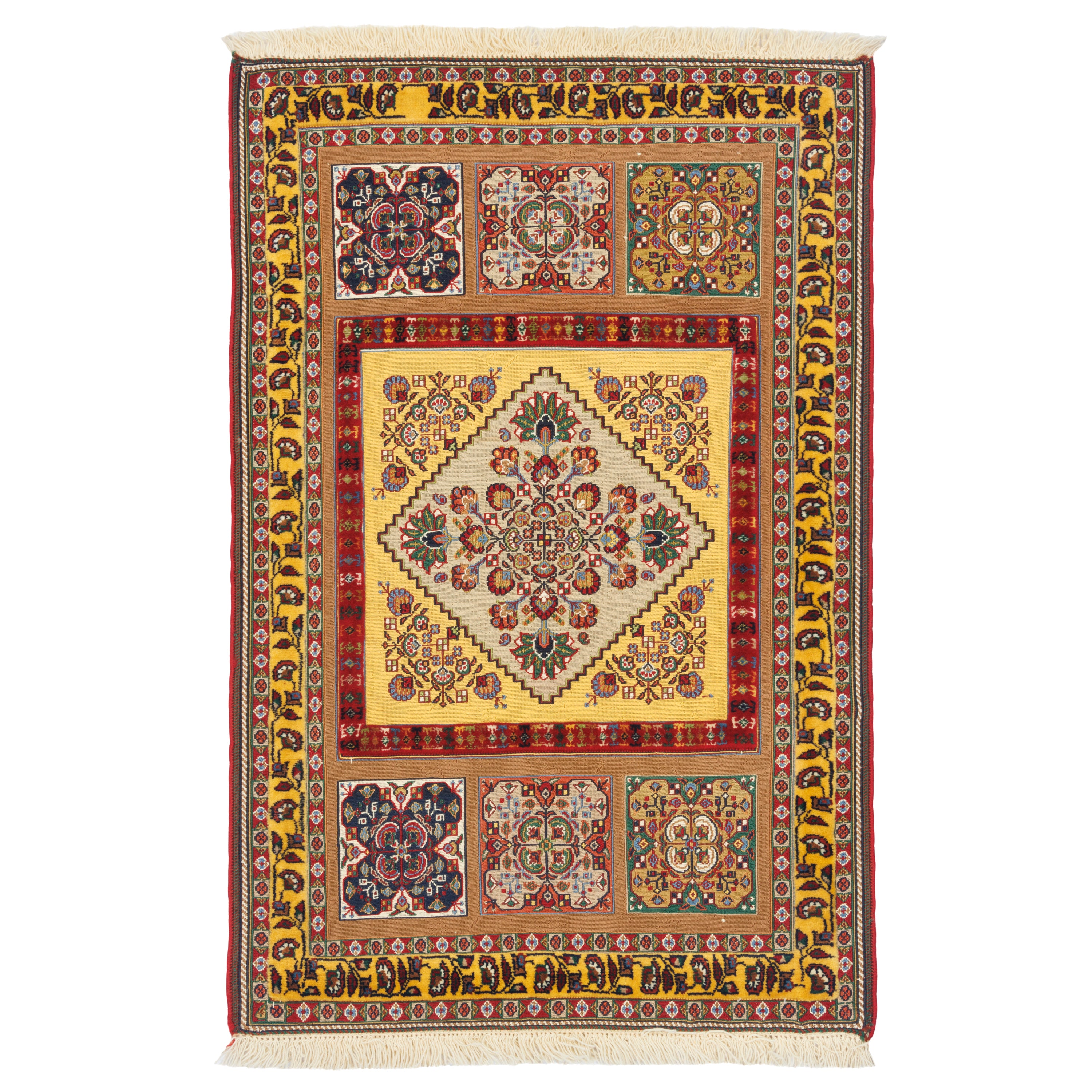 Sirjan Handmade Kilim Carpet — Kheshti | Full Wool | 90 × 130 cm | SKU 40100341