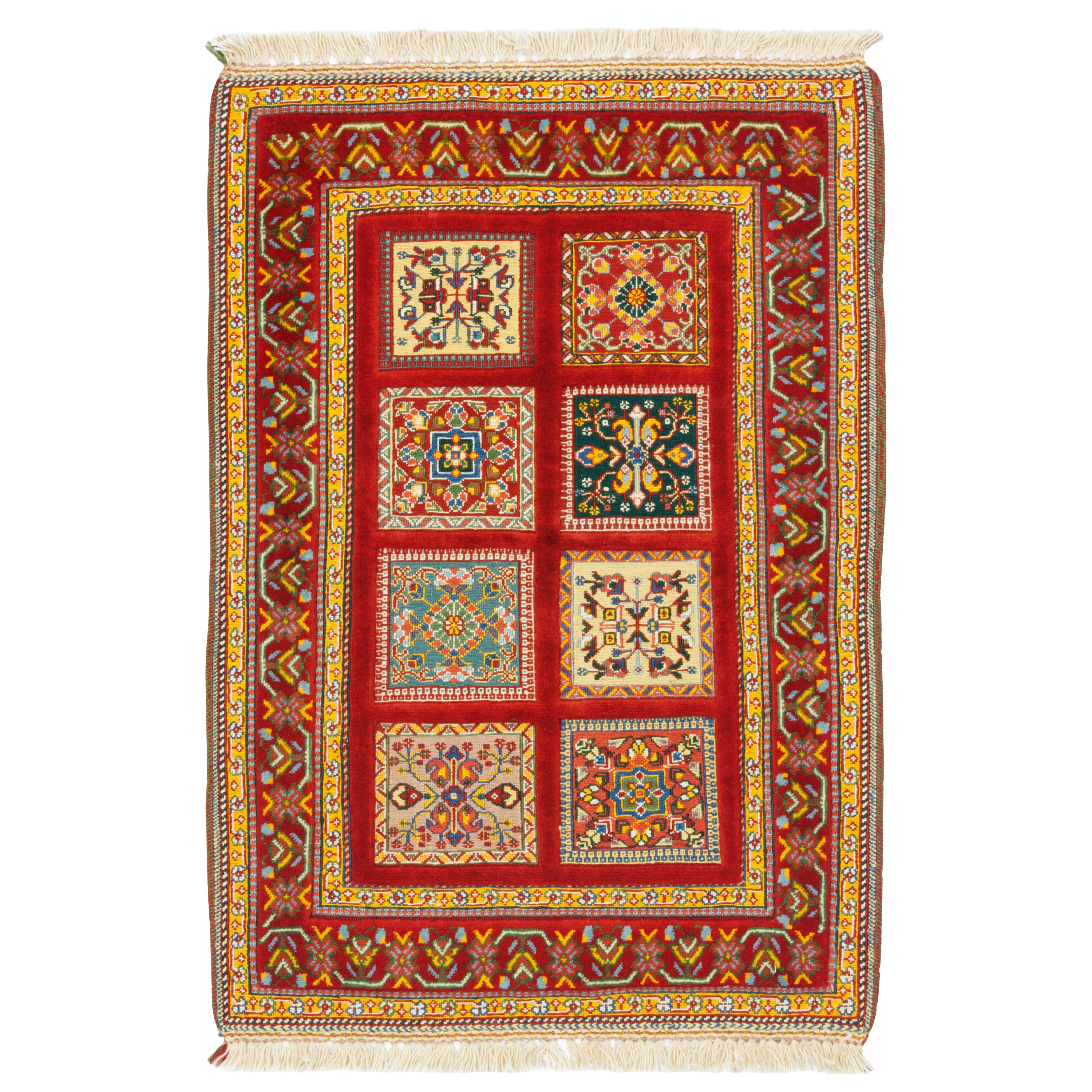 سجادة كيليم يدوية سيرجان — خشتي | صوف بالكامل | 75 × 107 سم | رمز SKU 40000330