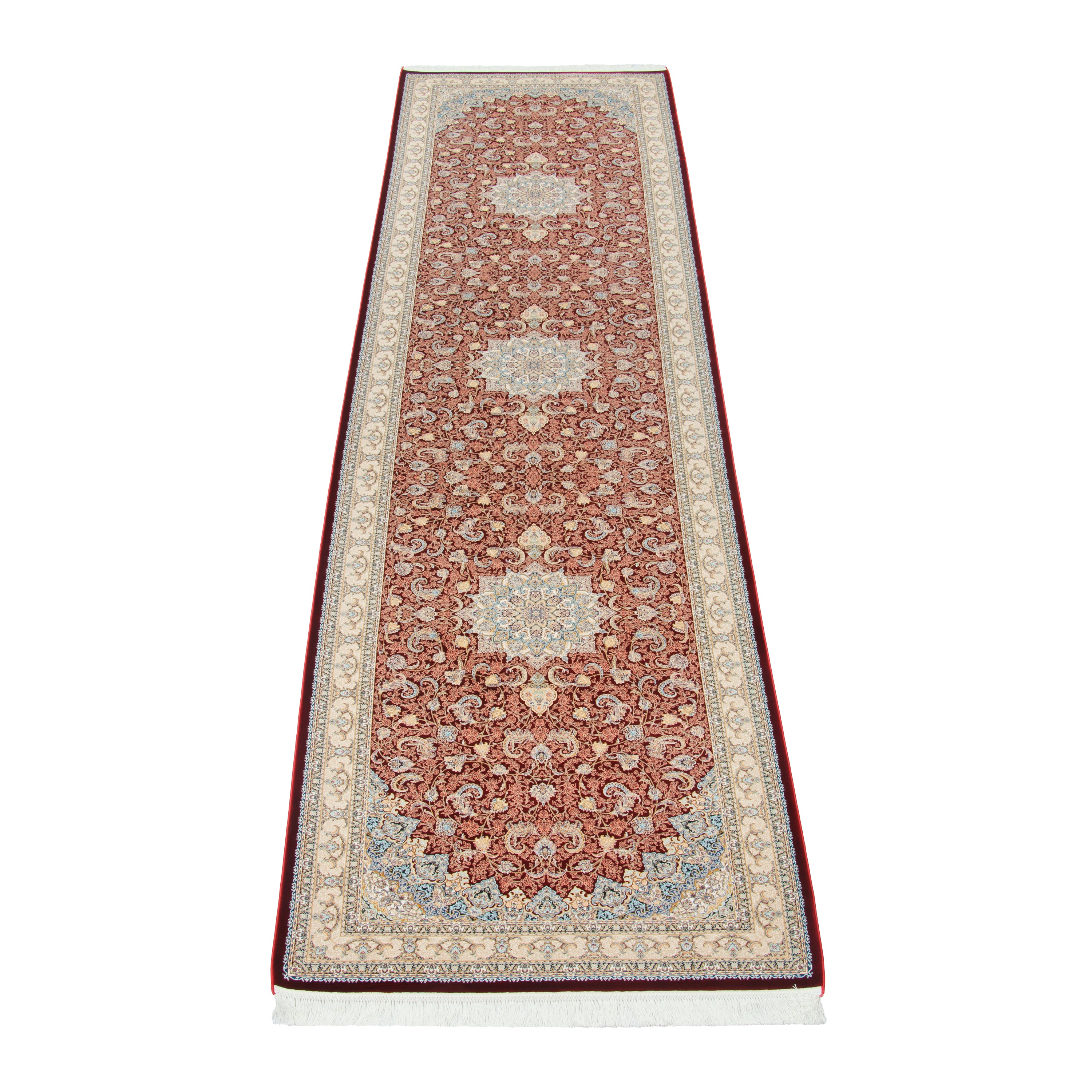 Machine-made Rug, Floral All-over, Acrylic & Bamboo Silk, SPU 200487