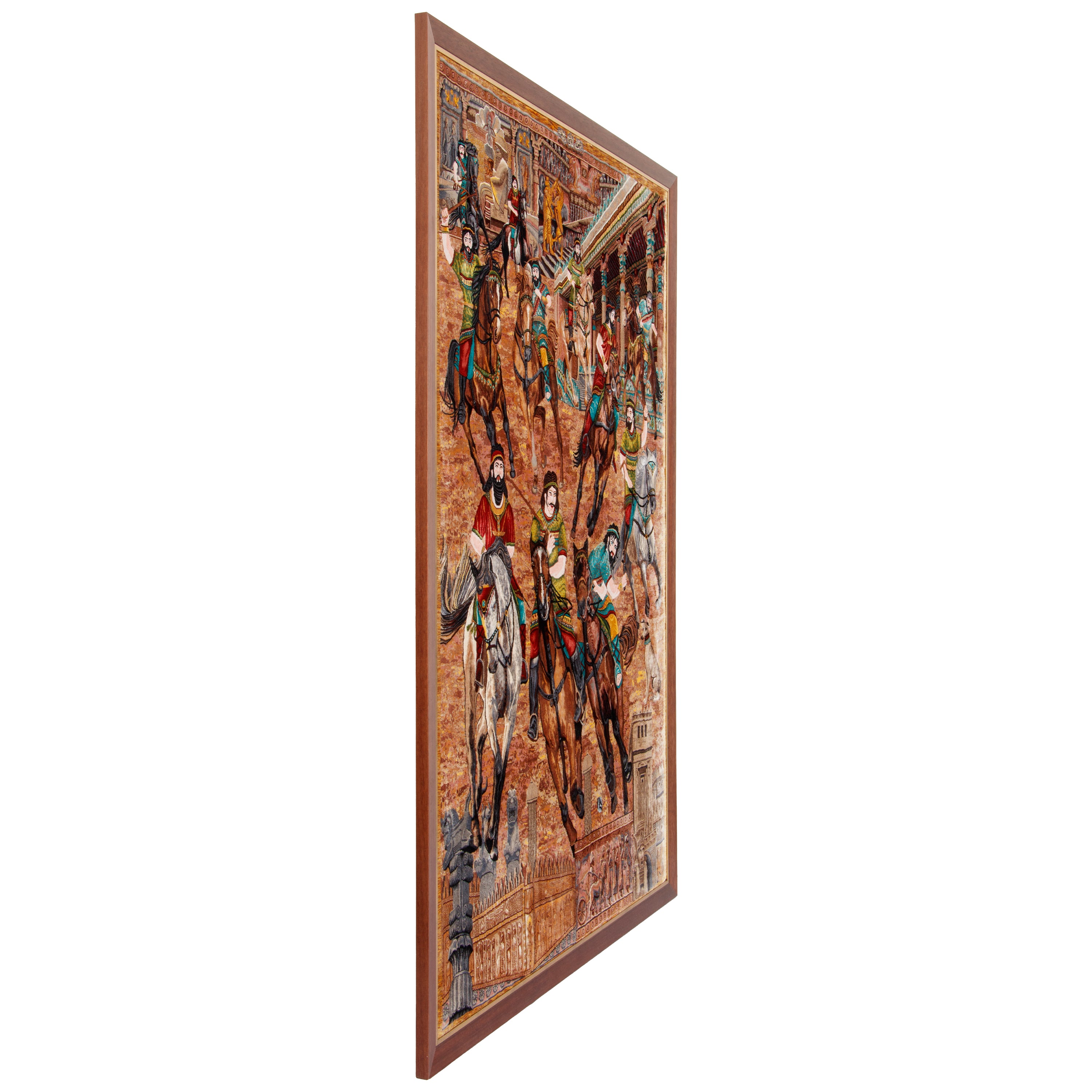 سجاد قم اليدوي — ساراسار | حرير كامل | 103 × 157 سم | رمز المنتج 70100902