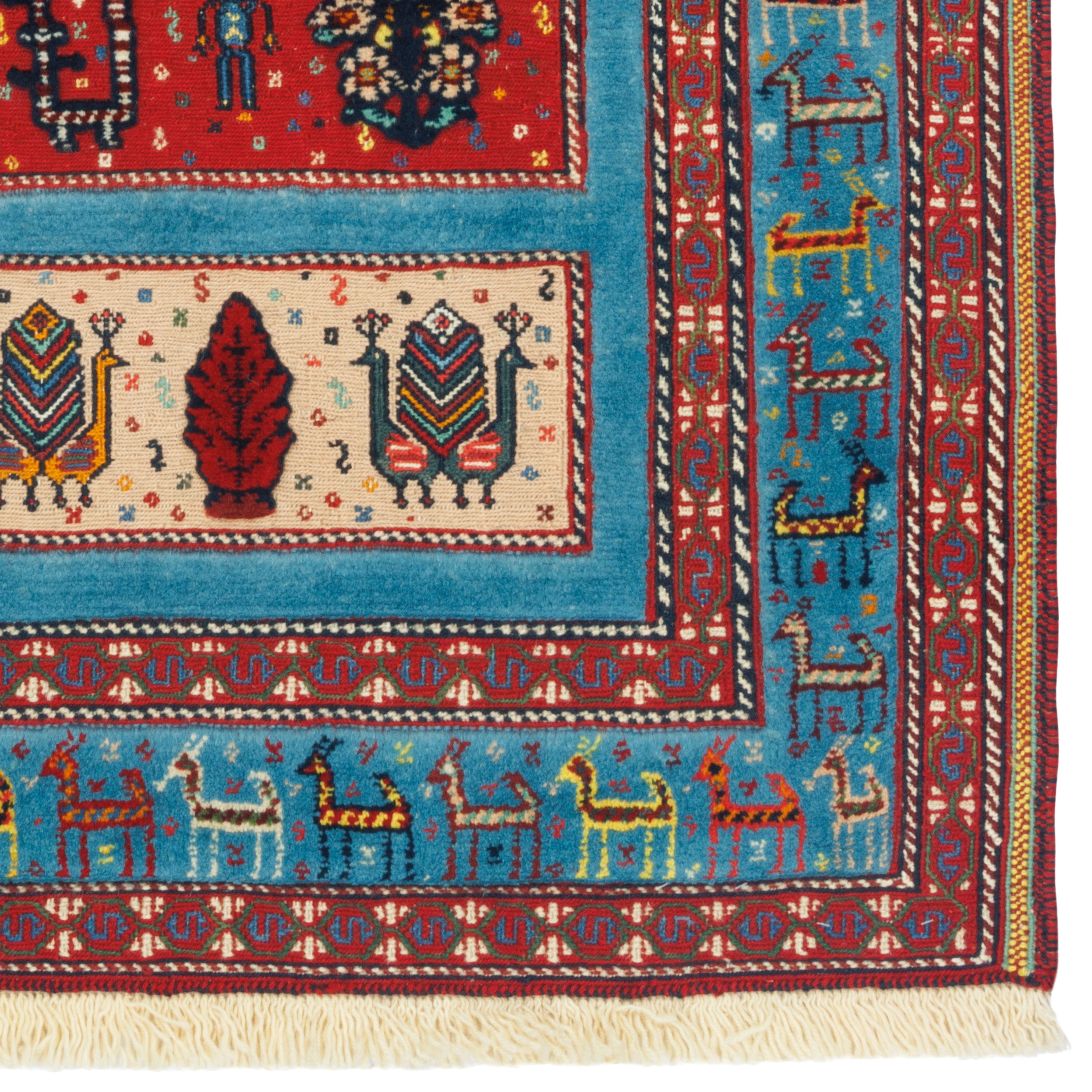 سجاد كيليم سيرجان اليدوي — غابي | صوف كامل | 83 × 115 سم | رمز المنتج 40000316