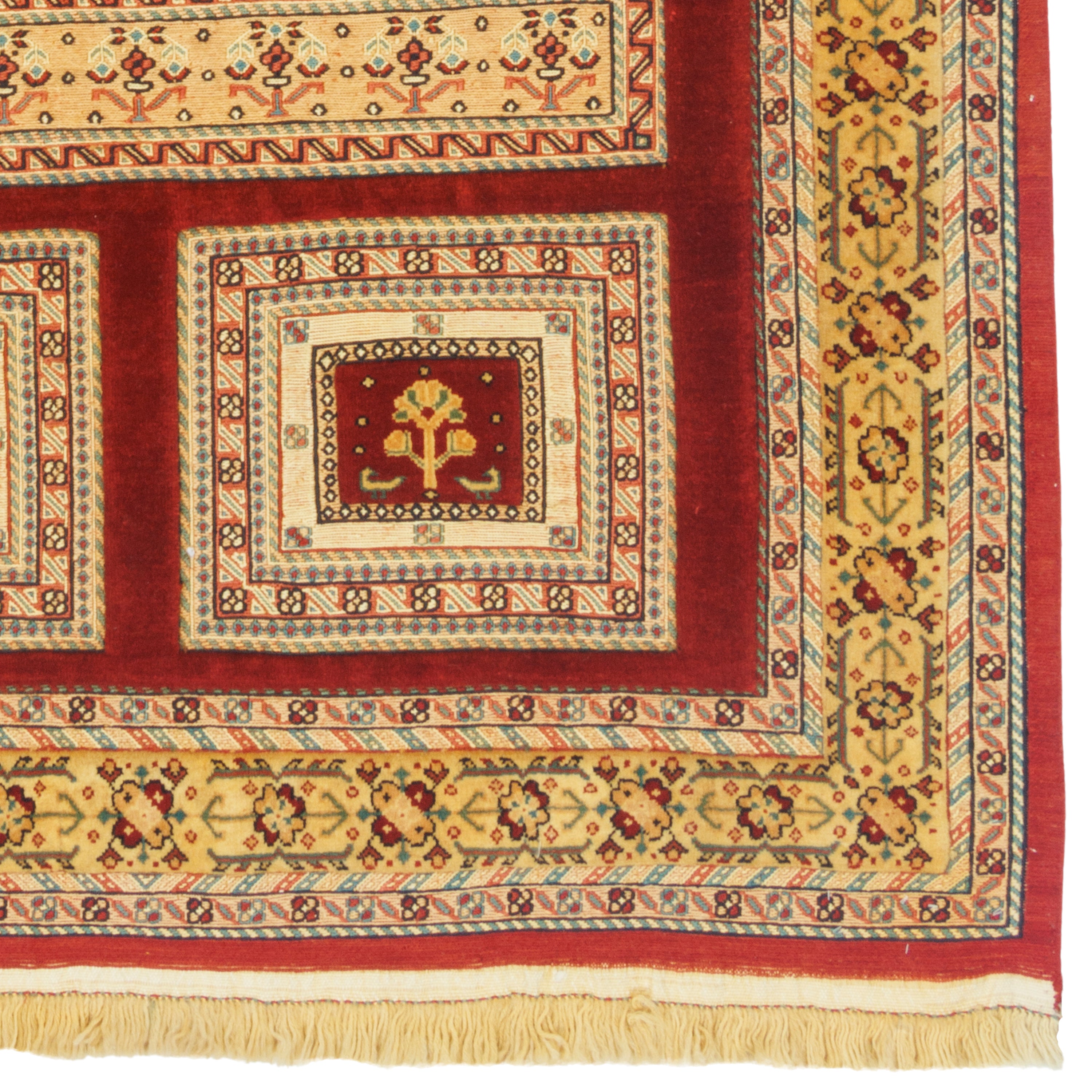 سجاد كيليم سيرجان اليدوي — غابي | صوف بالكامل | 133 × 188 سم | SKU 40200361