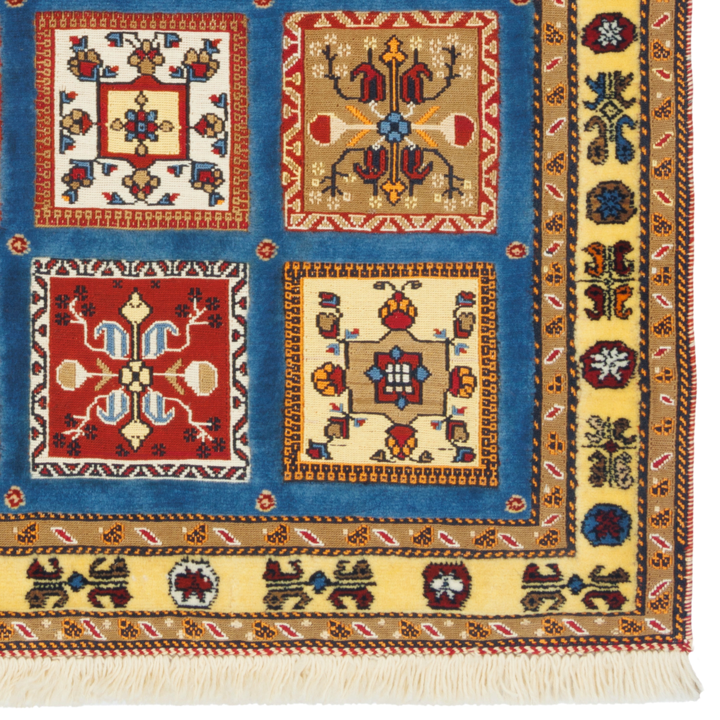 سجادة كيليم سيرجان اليدوية - خشتي | صوف كامل | 85 × 120 سم | SKU 40100319