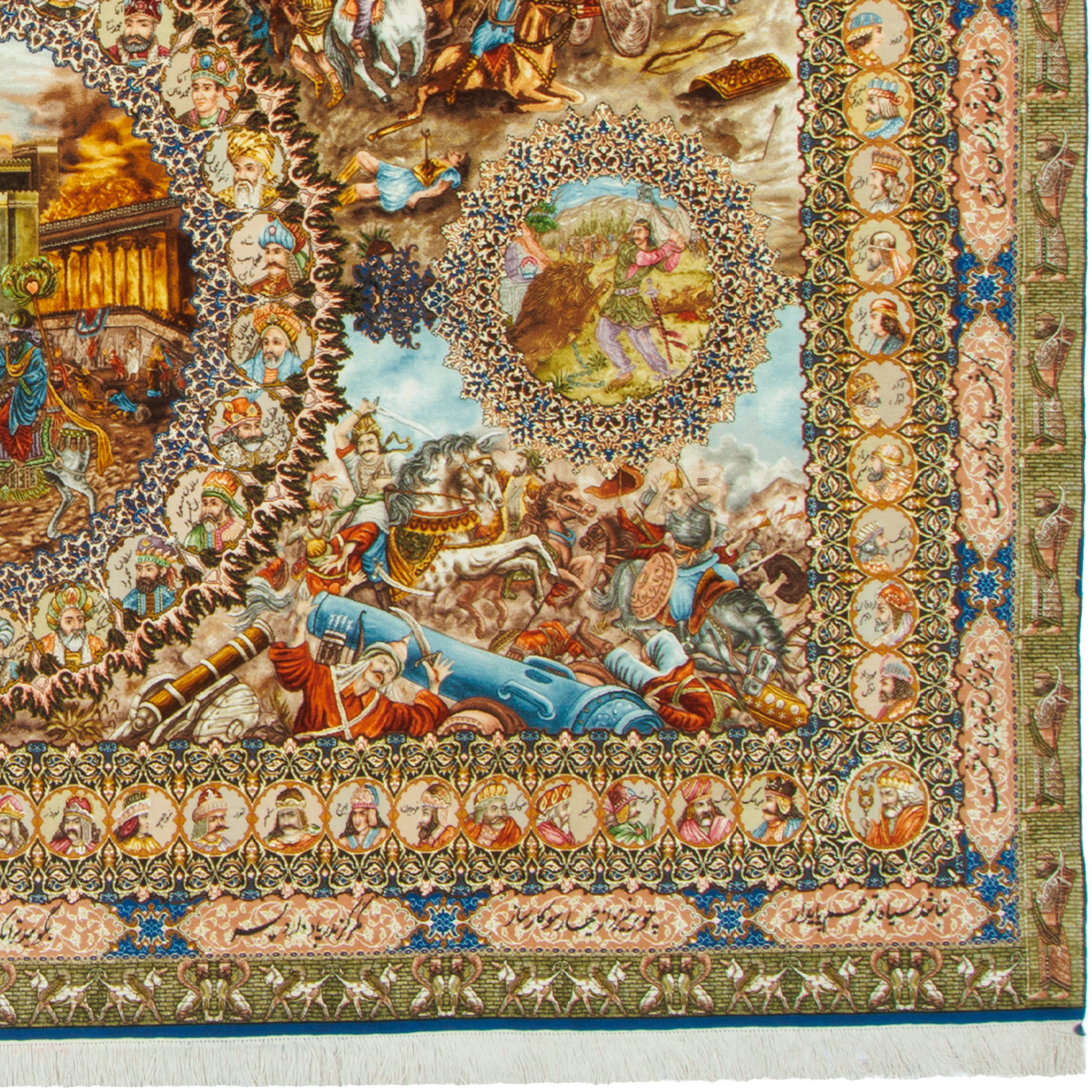 Tabriz Handmade Carpet — Sarasar | Silk Pile / Silk Warp | 336 × 200 cm | SKU 10600585