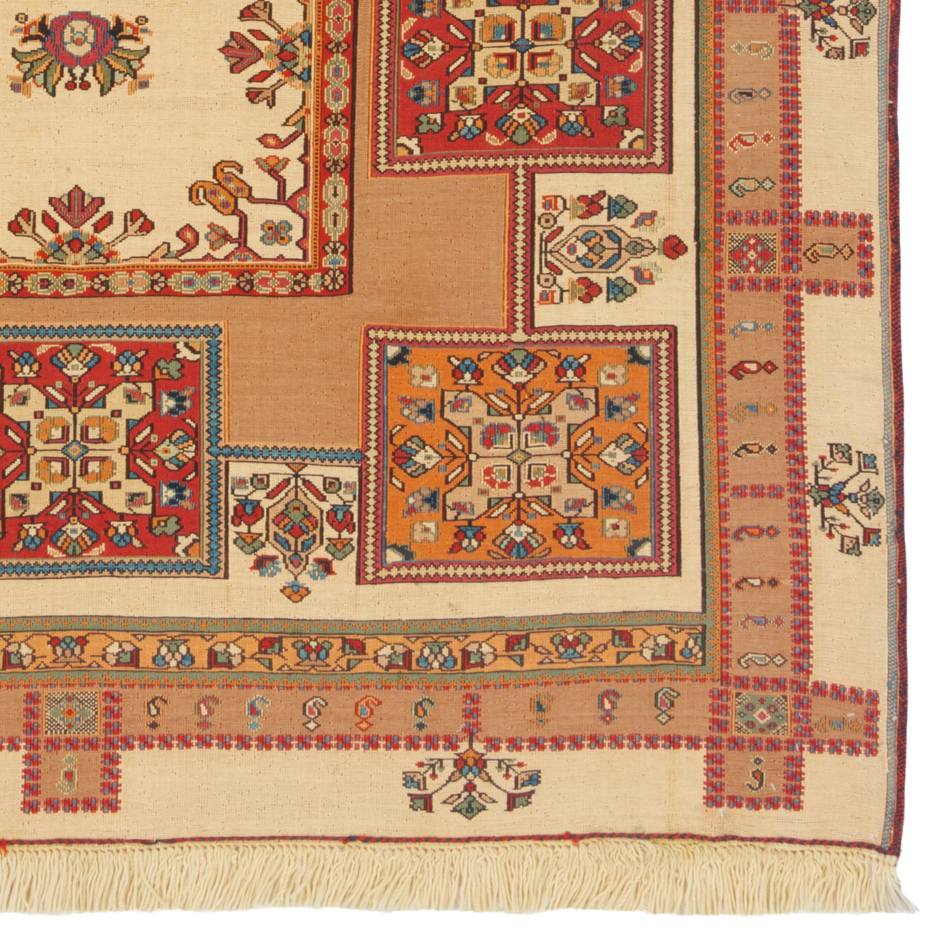 سجاد سيرجان اليدوي — خشطي | صوف كامل | 147 × 185 سم | رمز المنتج 40200359