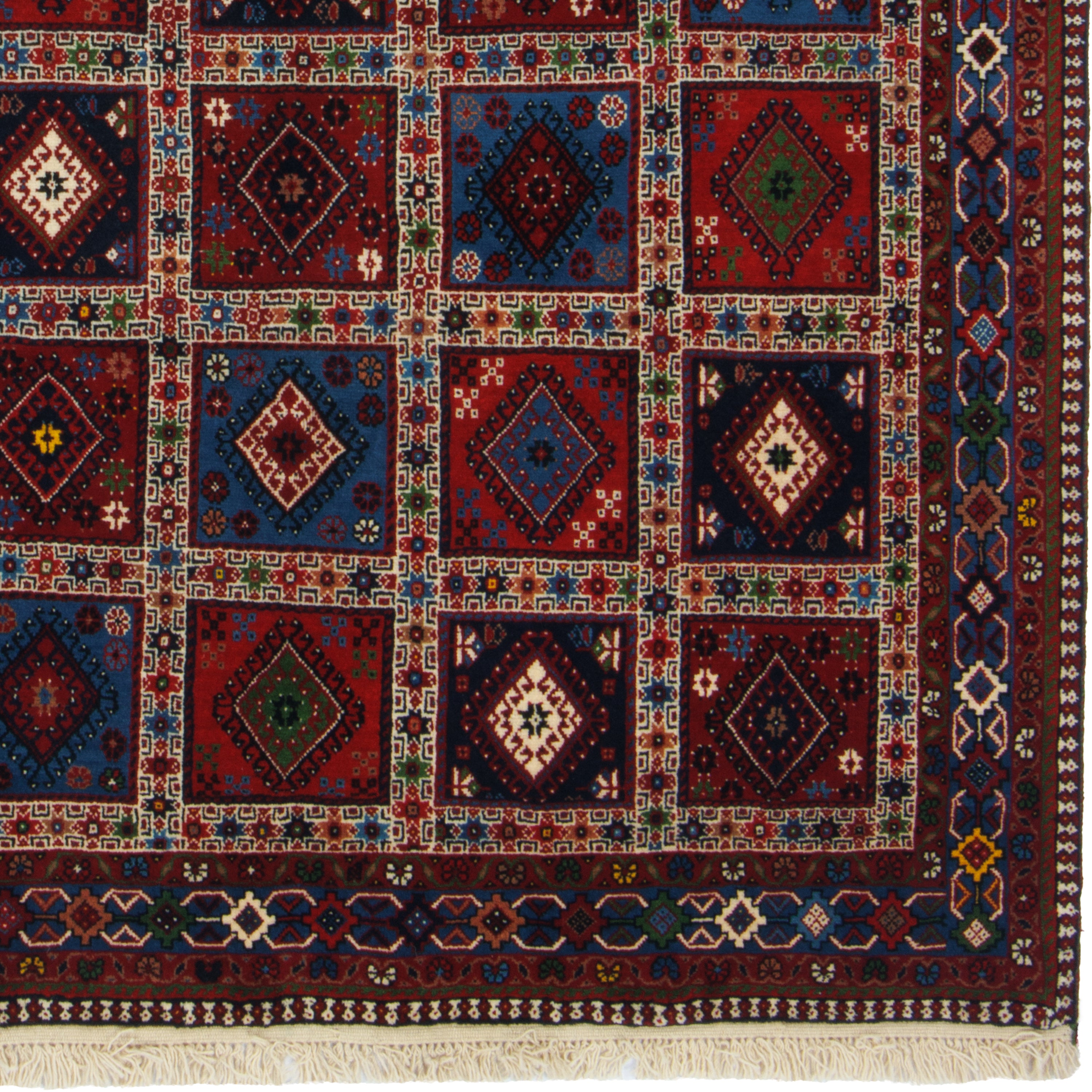 Bakhtiari Handmade Carpet — Kheshti | Full Wool | 152 × 243 cm | SKU 10300929