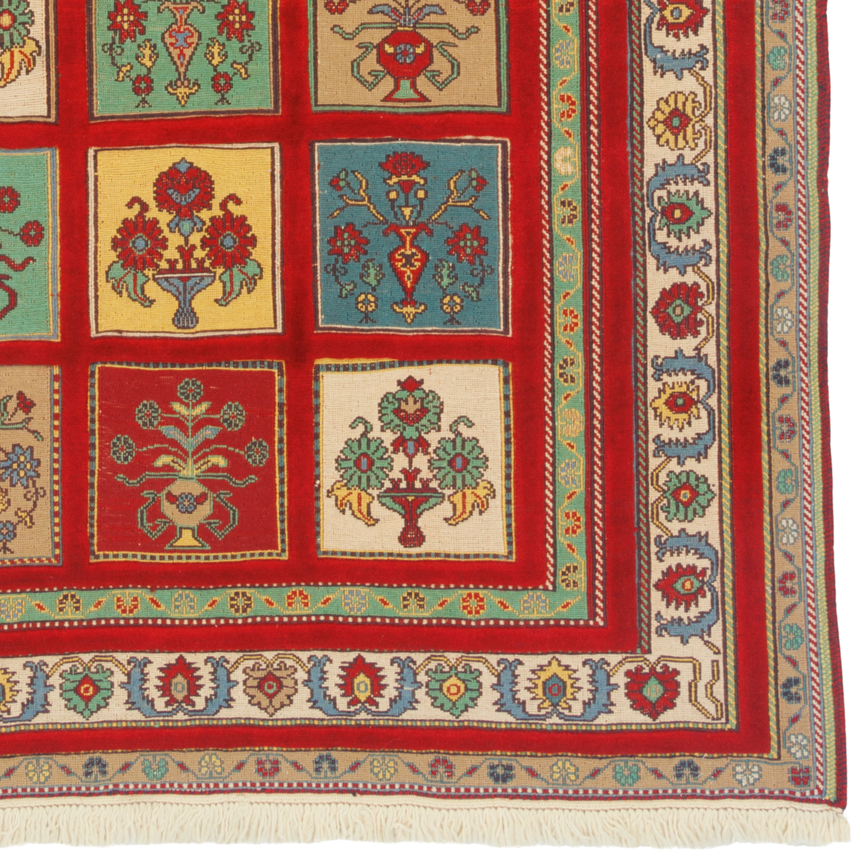 Sirjan Handmade Kilim Carpet — Kheshti | Full Wool | 120 × 180 cm | SKU 40200370
