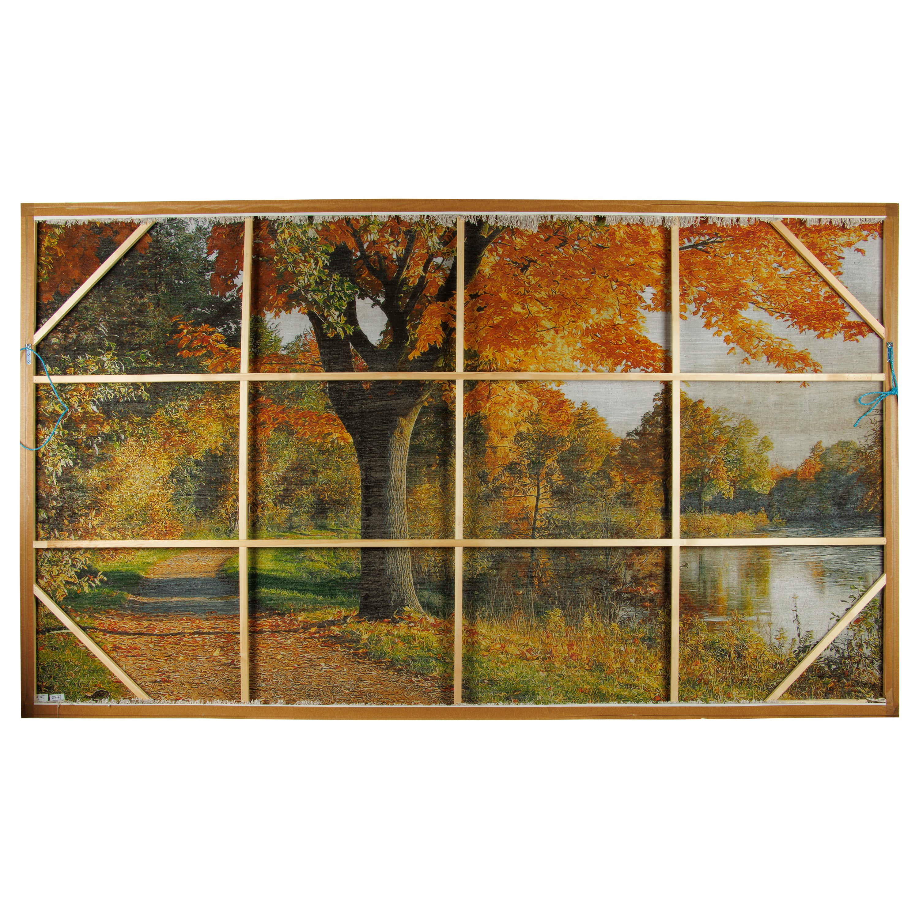 Tabriz Handmade Carpet Wall Art — Sarasar | Silk Pile / Silk Warp | 173 × 300 cm | SKU 70501537