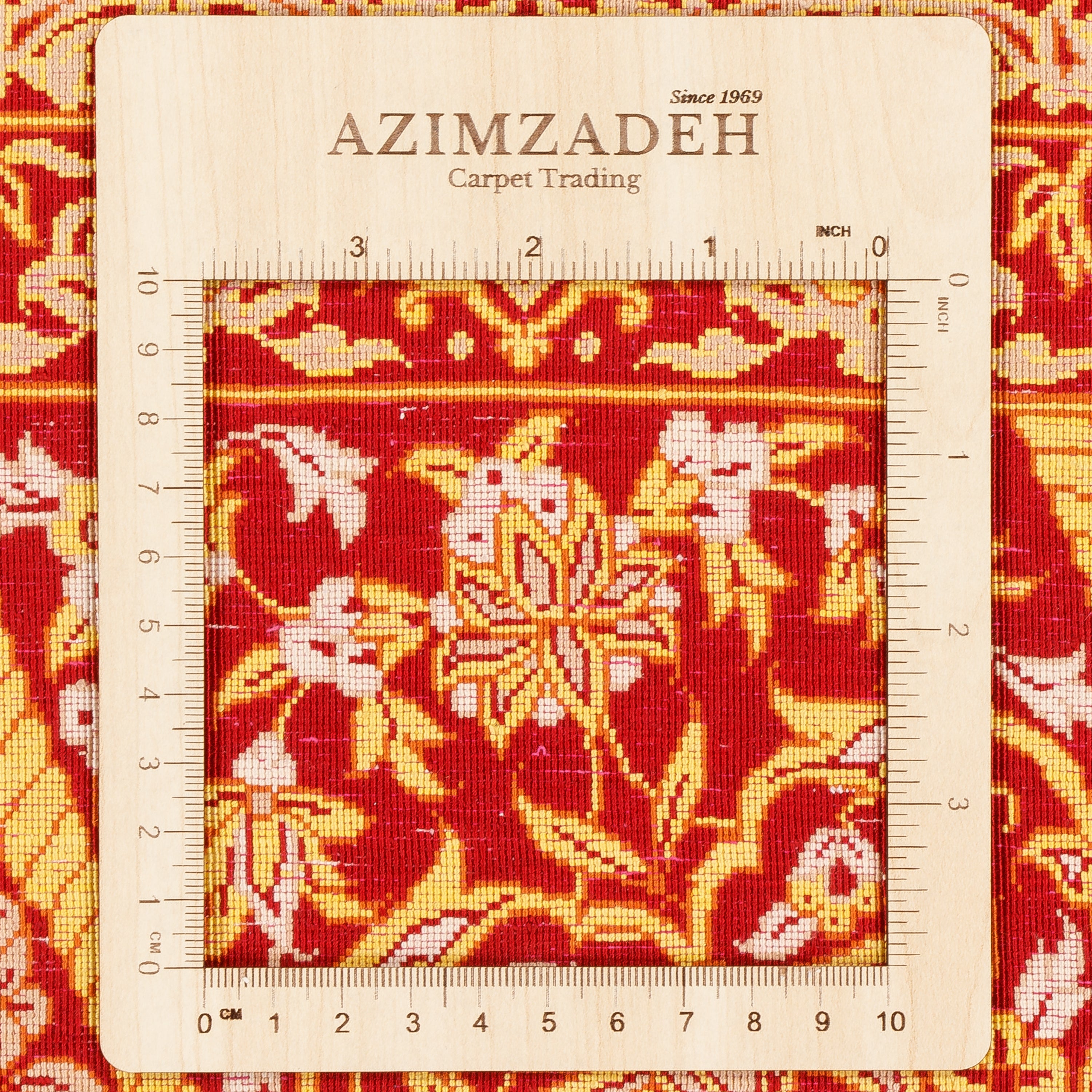 سجادة قم اليدوية - قنبادي | حرير بالكامل | 135 × 196 سم | رمز المنتج 10200481