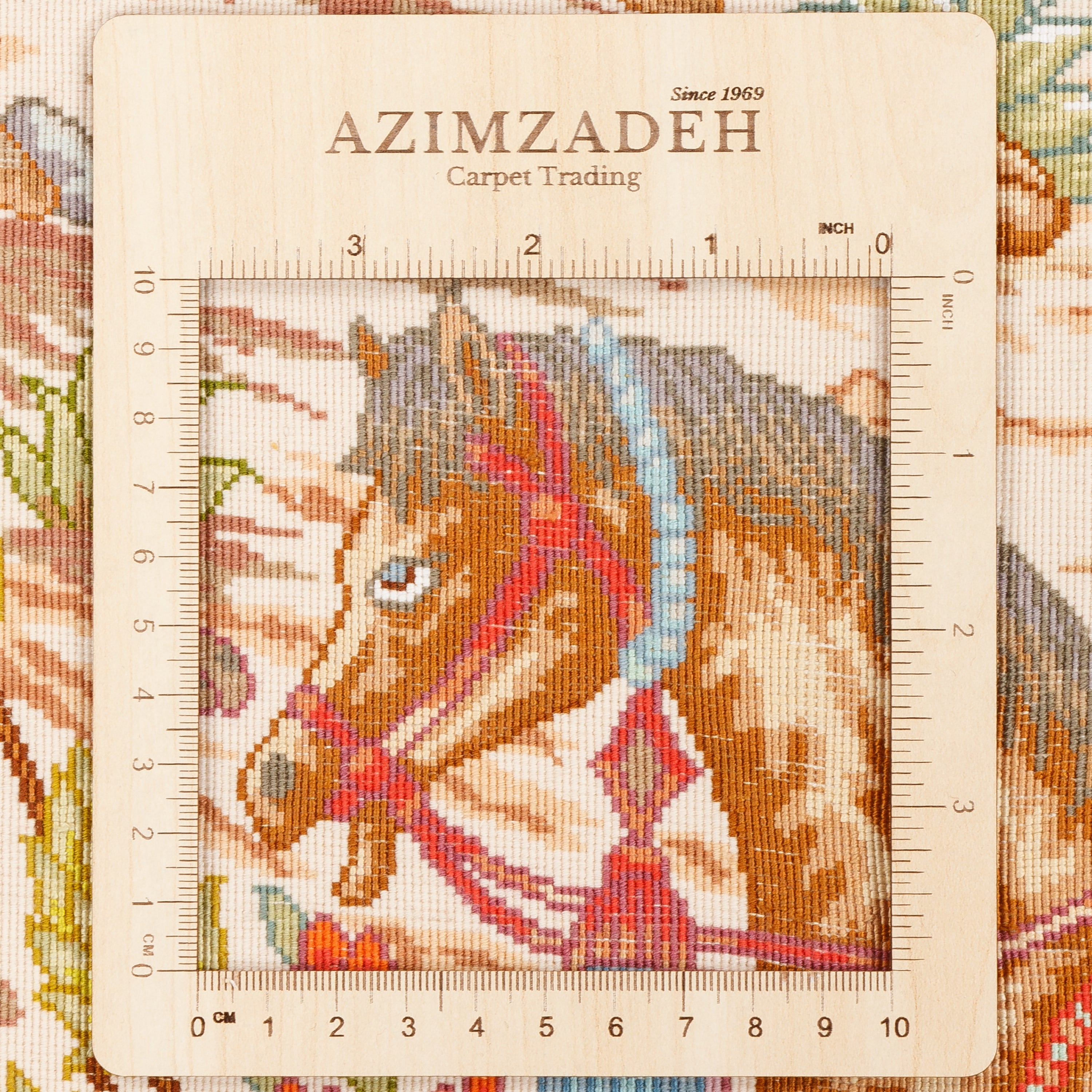 سجادة تبريز يدوية — ساراسار | خيوط حريرية / سدى حريري | 220 × 150 سم | رمز المنتج 10300563