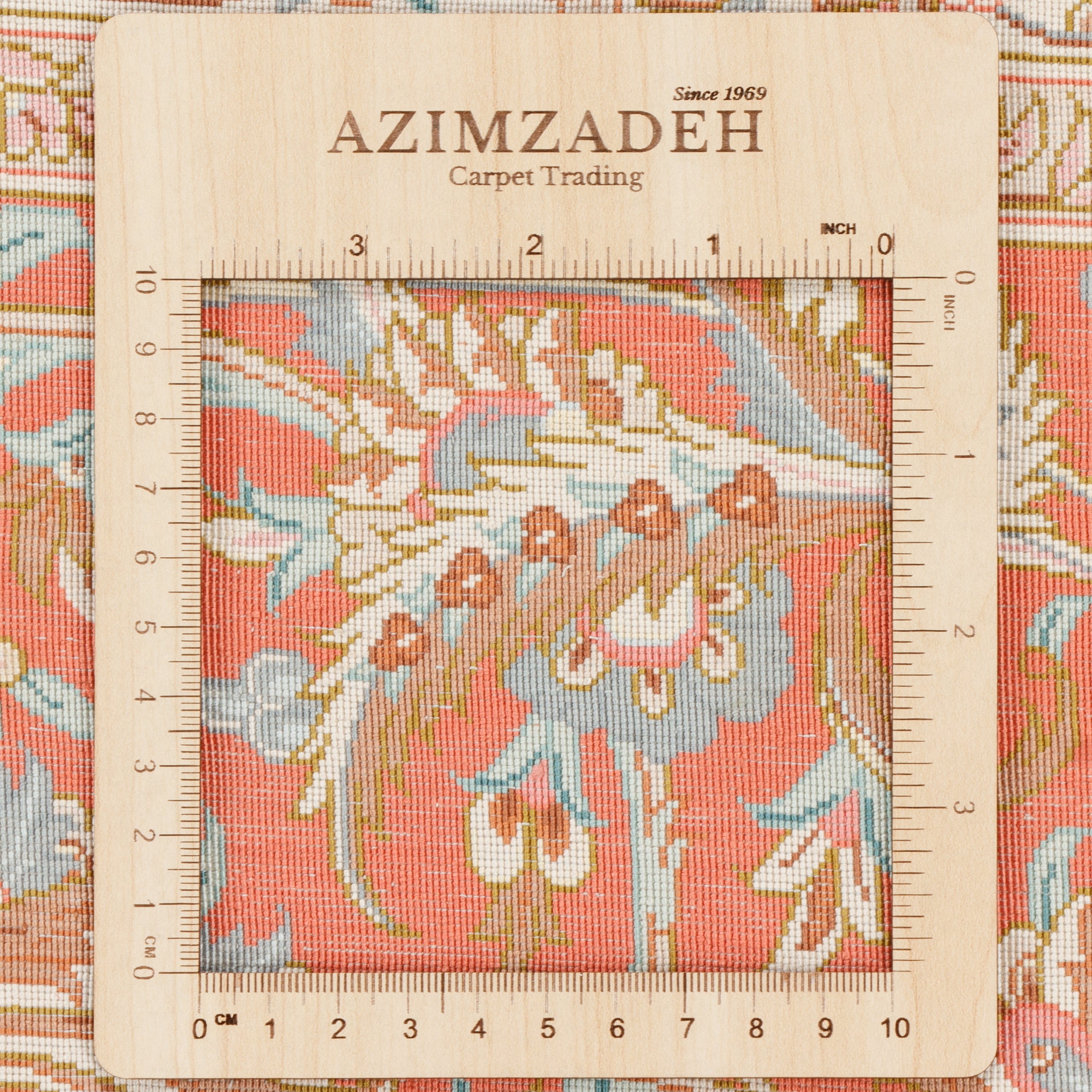 سجاد قم اليدوي — أفشان | حرير بالكامل | 300 × 403 سم | رمز التخزين التعريفي 11200616
