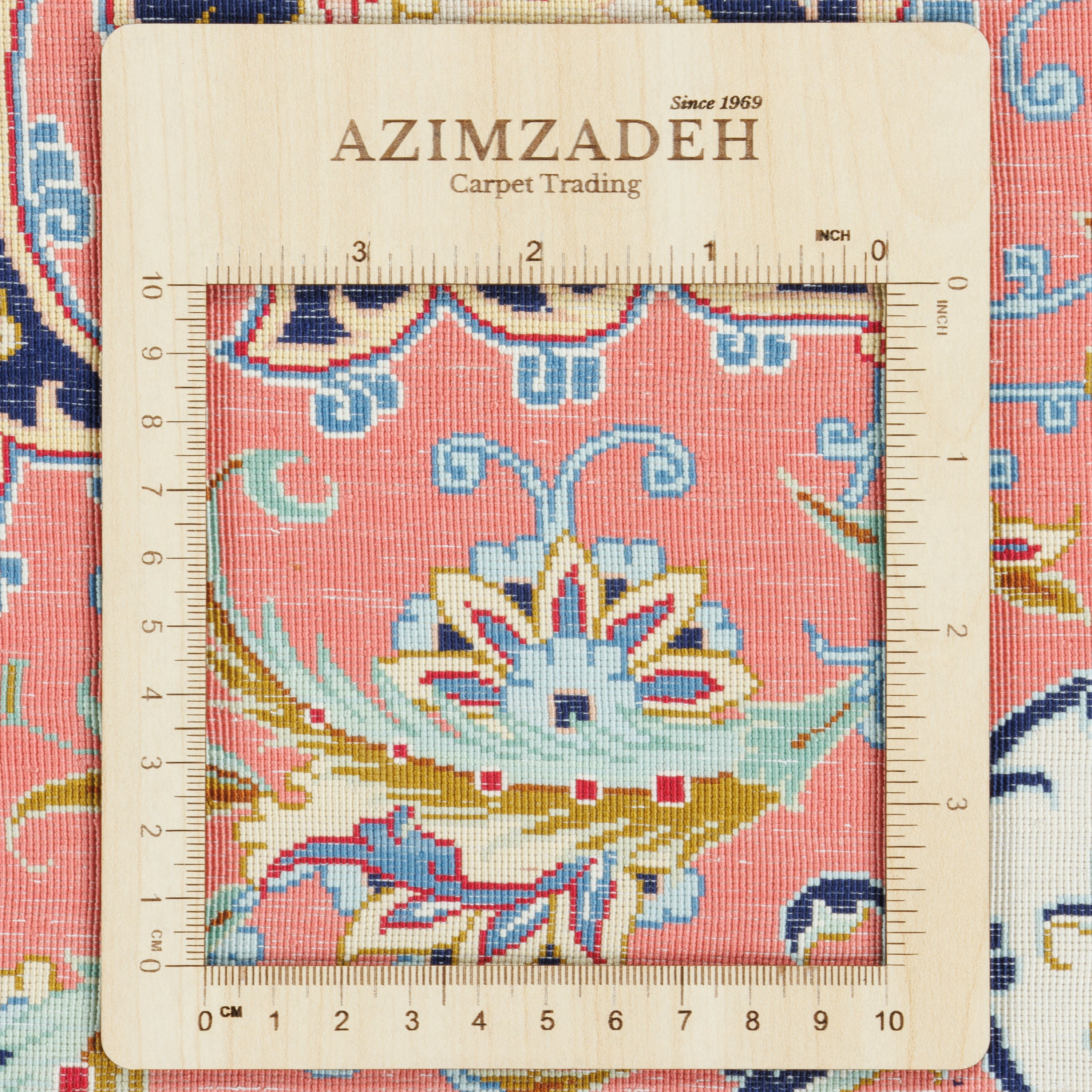 Kashan Handmade Carpet — Lachak Toranj | Full Silk | 250 × 350 cm | SKU 10800824
