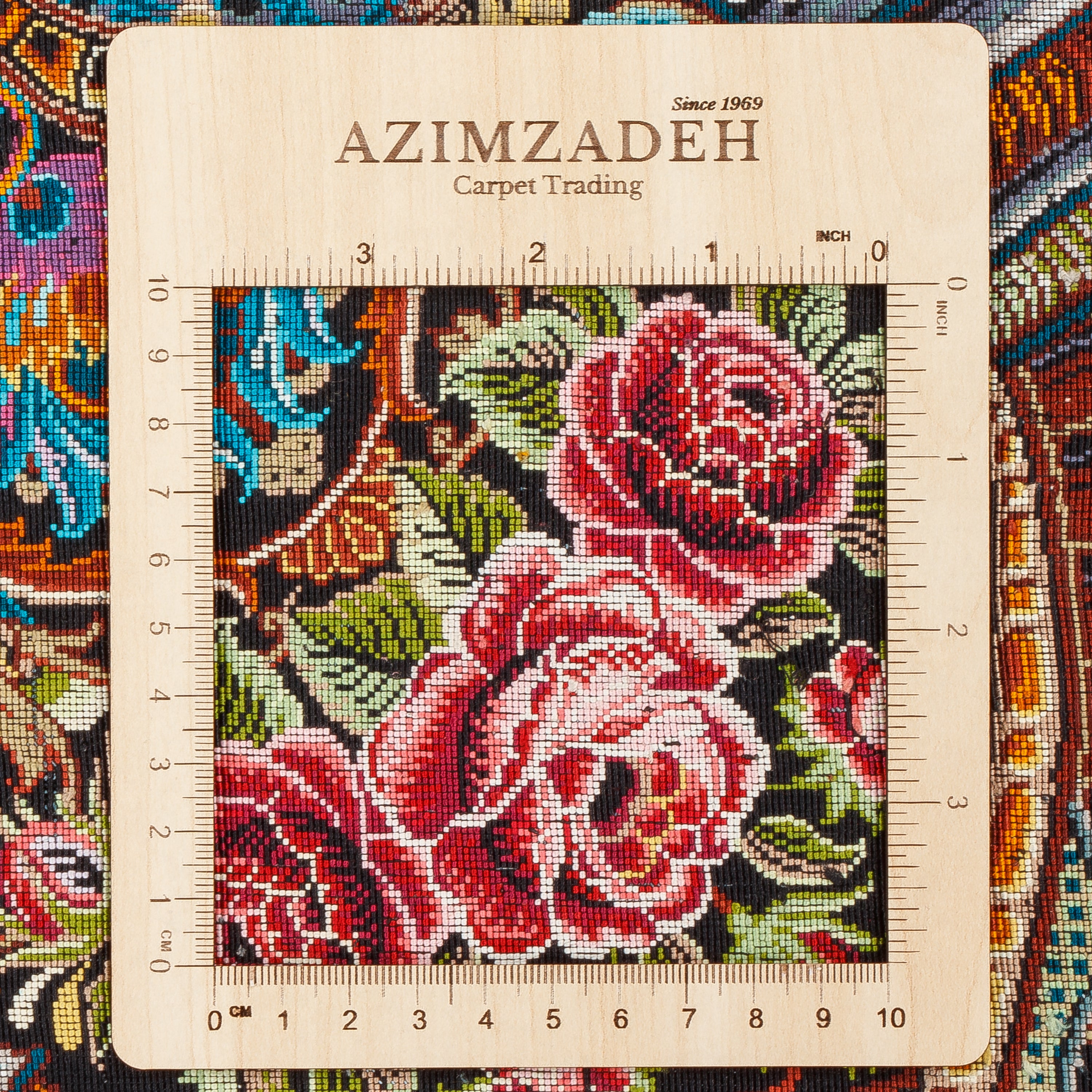 Qom Handmade Carpet — Lachak Toranj | Full Silk | 137 × 202 cm | SKU 10200433