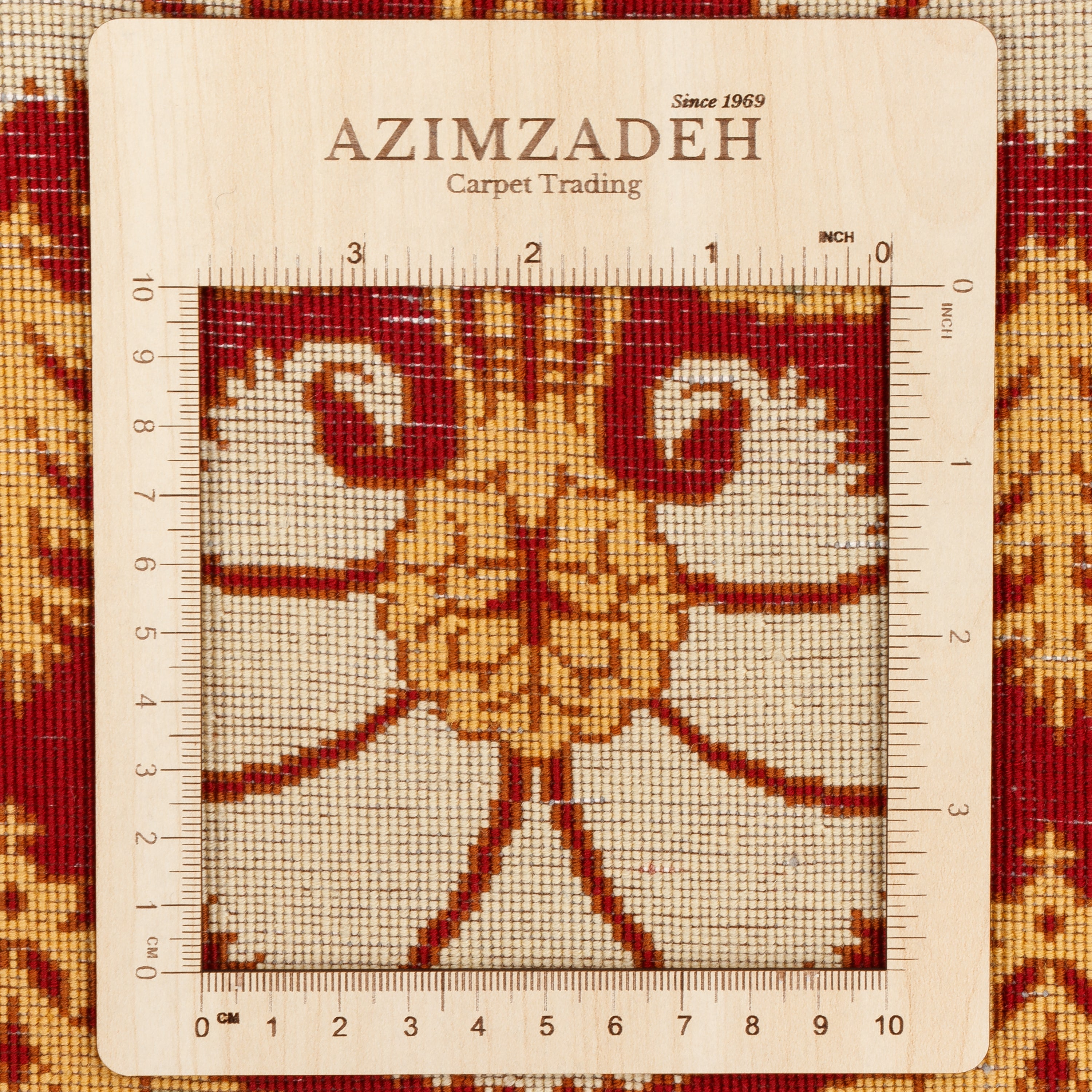 سجادة تبريز يدوية — ساراسار | صوف / سداة حرير | 146 × 203 سم | رمز المنتج 10200508