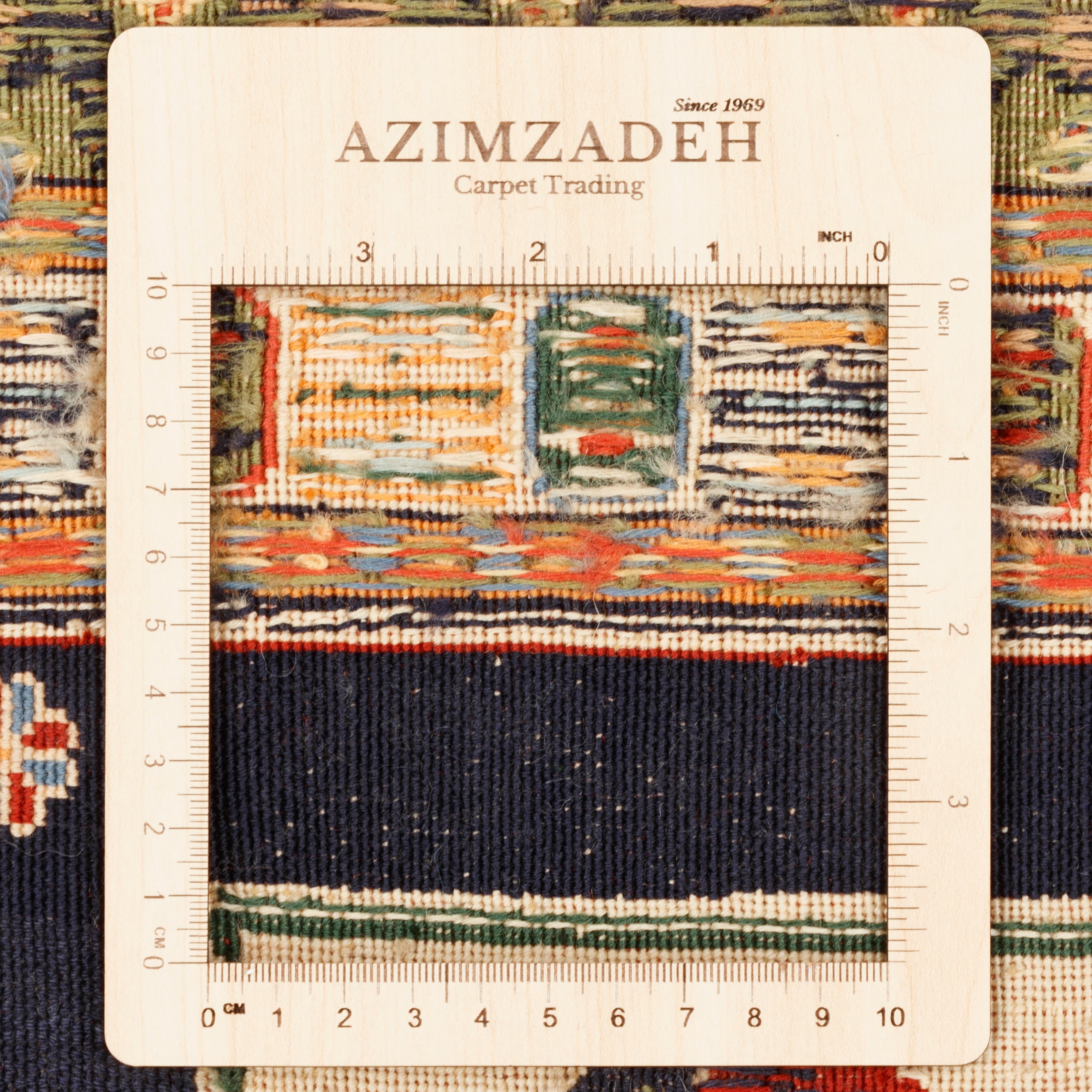 سجاد كيلن اليدوي من سيرجان — خشتي | صوف بالكامل | 82 × 120 سم | SKU 40000335