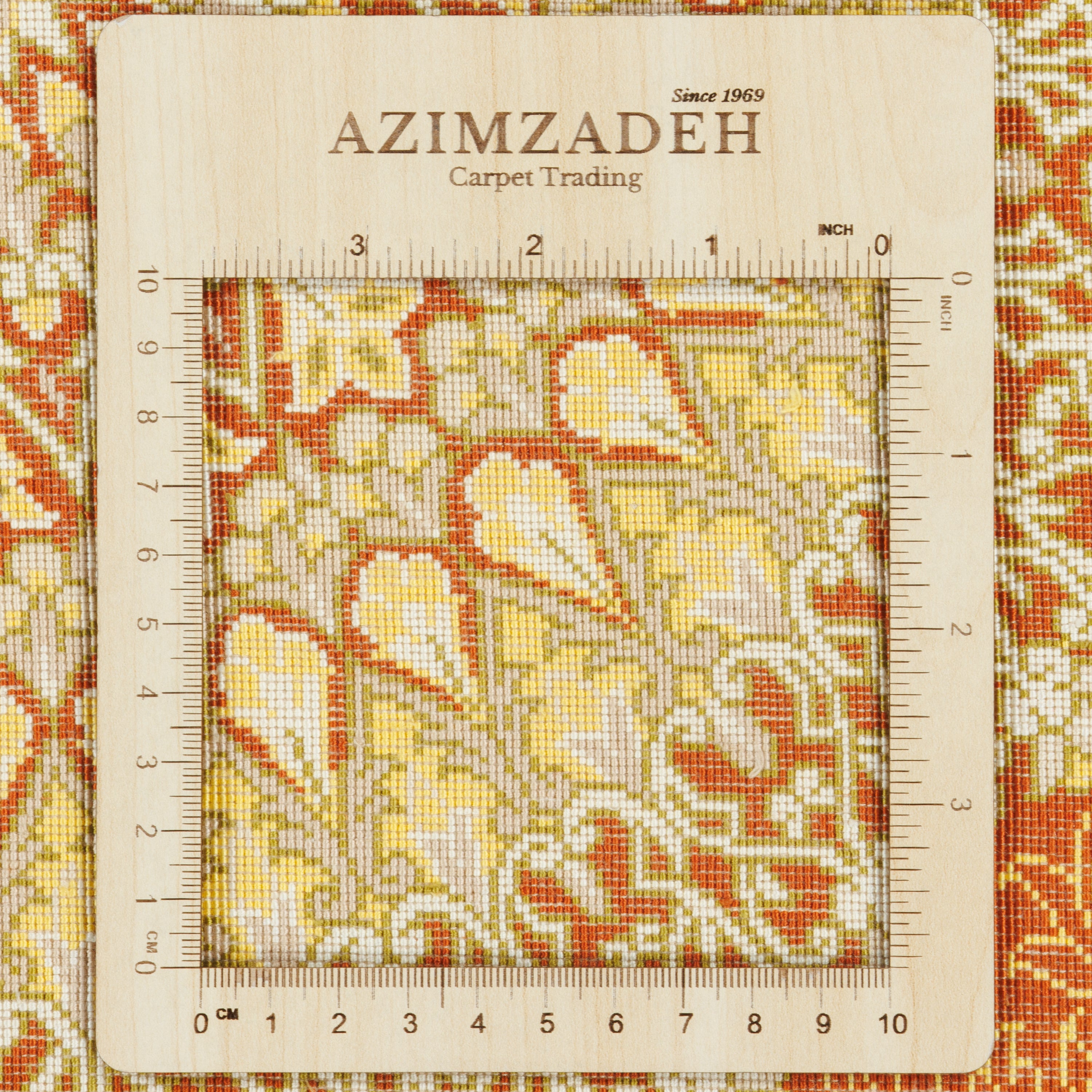 سجادة قم اليدوية — طرنج دار | حرير بالكامل | 196 × 305 سم | رمز المنتج 10501074