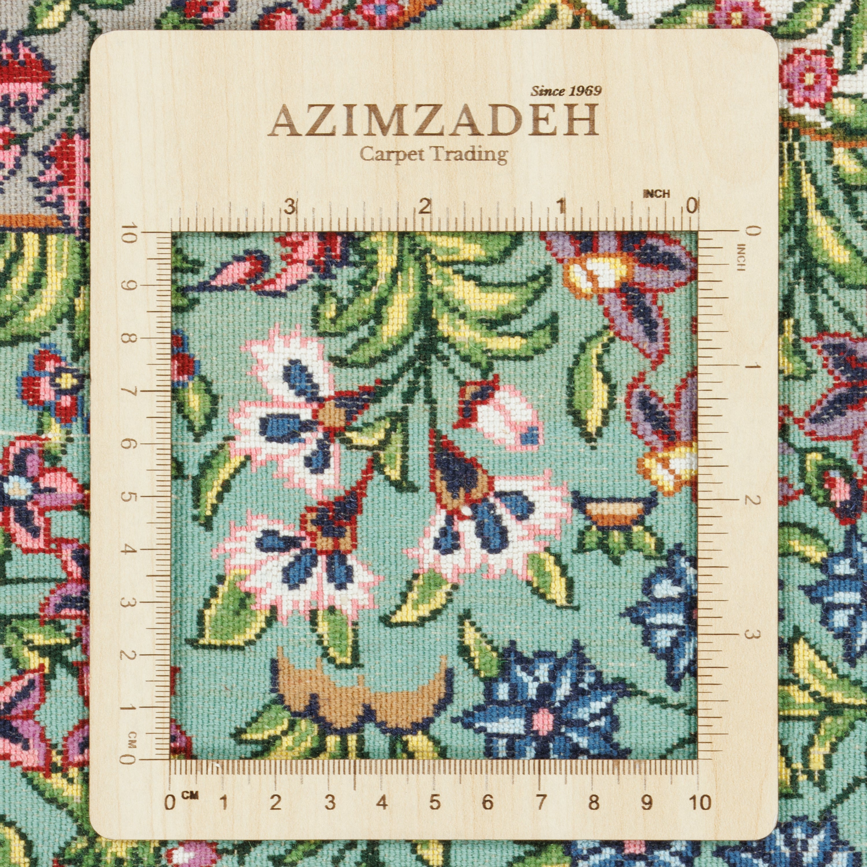 سجادة كرمان يدوية — ساراسار | خيوط حريرية / سدى حريري | 175 × 262 سم | رمز المنتج 10400865