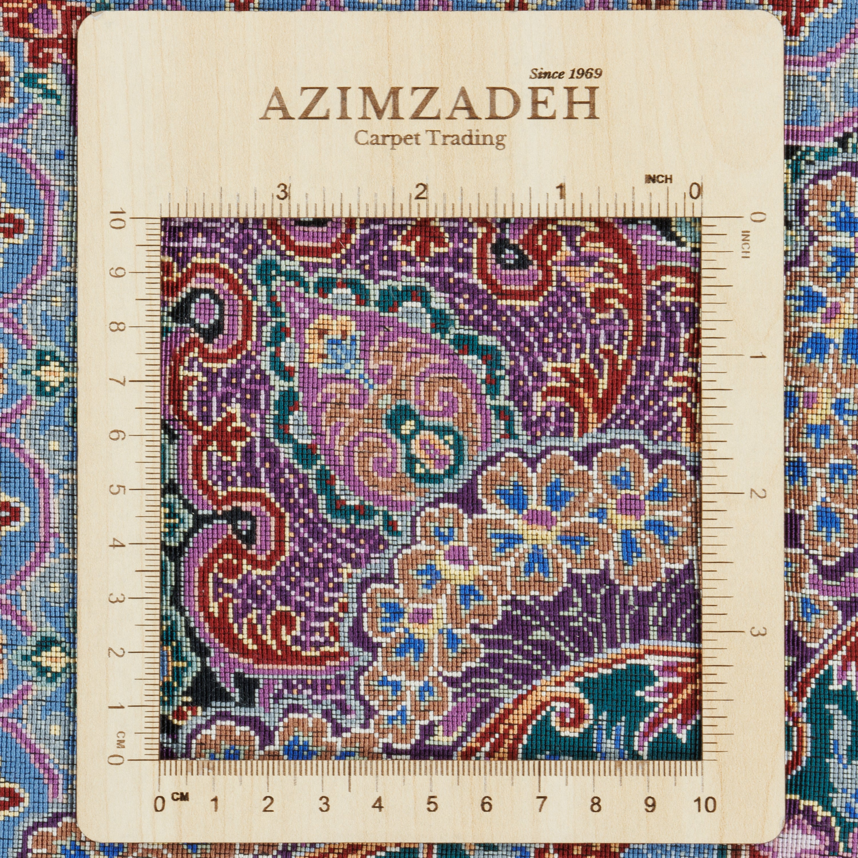 سجادة قم يدوية — لشك ترنج | حرير بالكامل | 200 × 306 سم | رمز المنتج 10601037