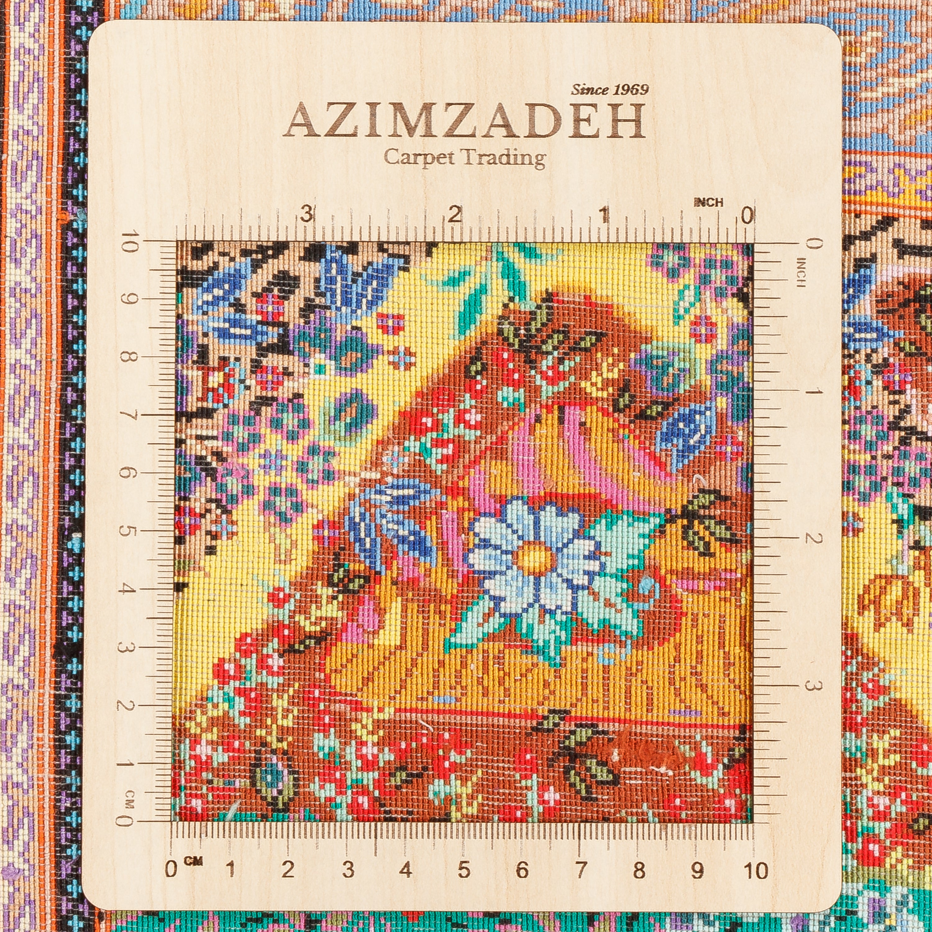 سجادة قم يدوية - ساراسار | حرير كامل | 134 × 202 سم | رمز المنتج 10200421