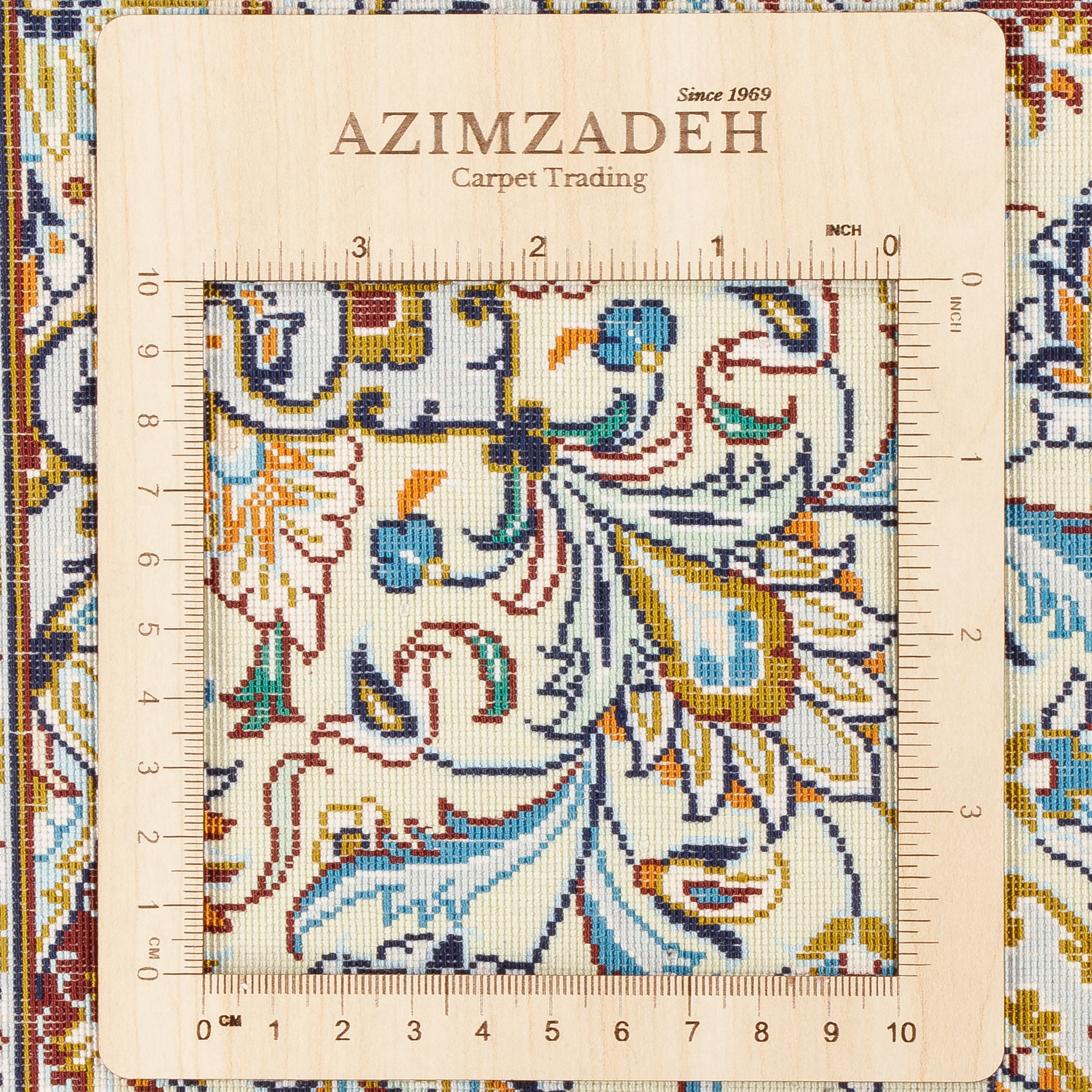 سجادة كاشان يدوية - تصميم لجاك وتورانج | حرير كامل | 135 × 200 سم | رمز المنتج 10200479