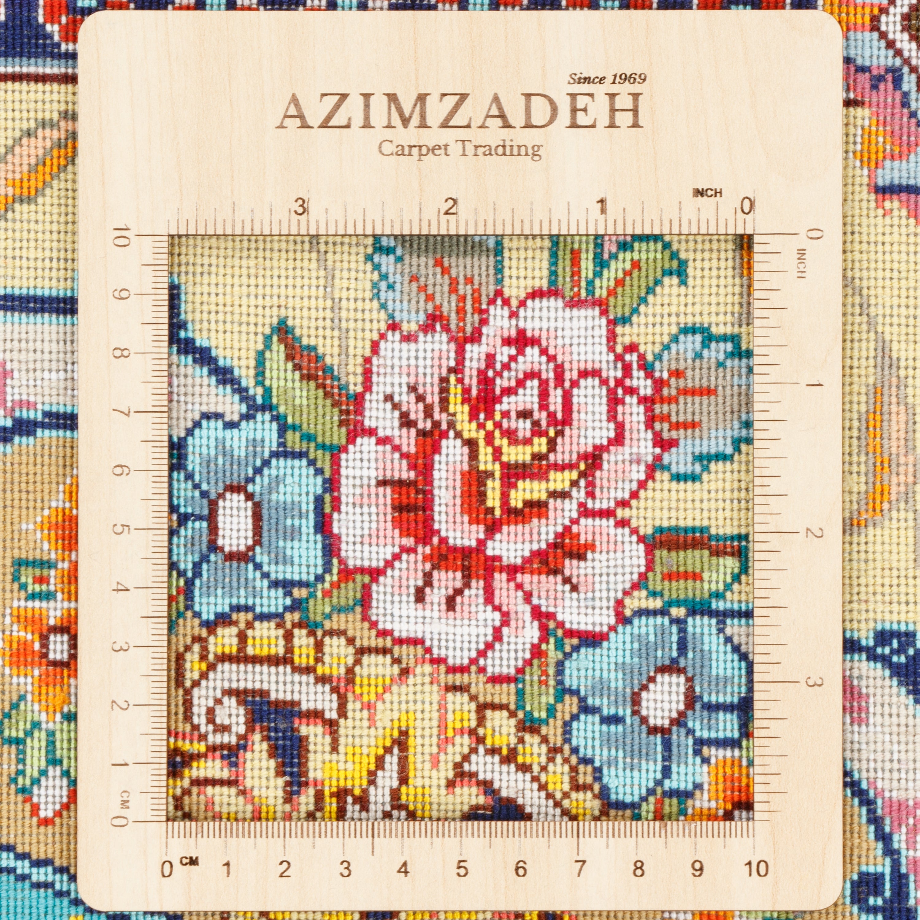 Tabriz Handmade Carpet Wall Art — Sarasar | Silk Pile / Silk Warp | 200 × 295 cm | SKU 70500592