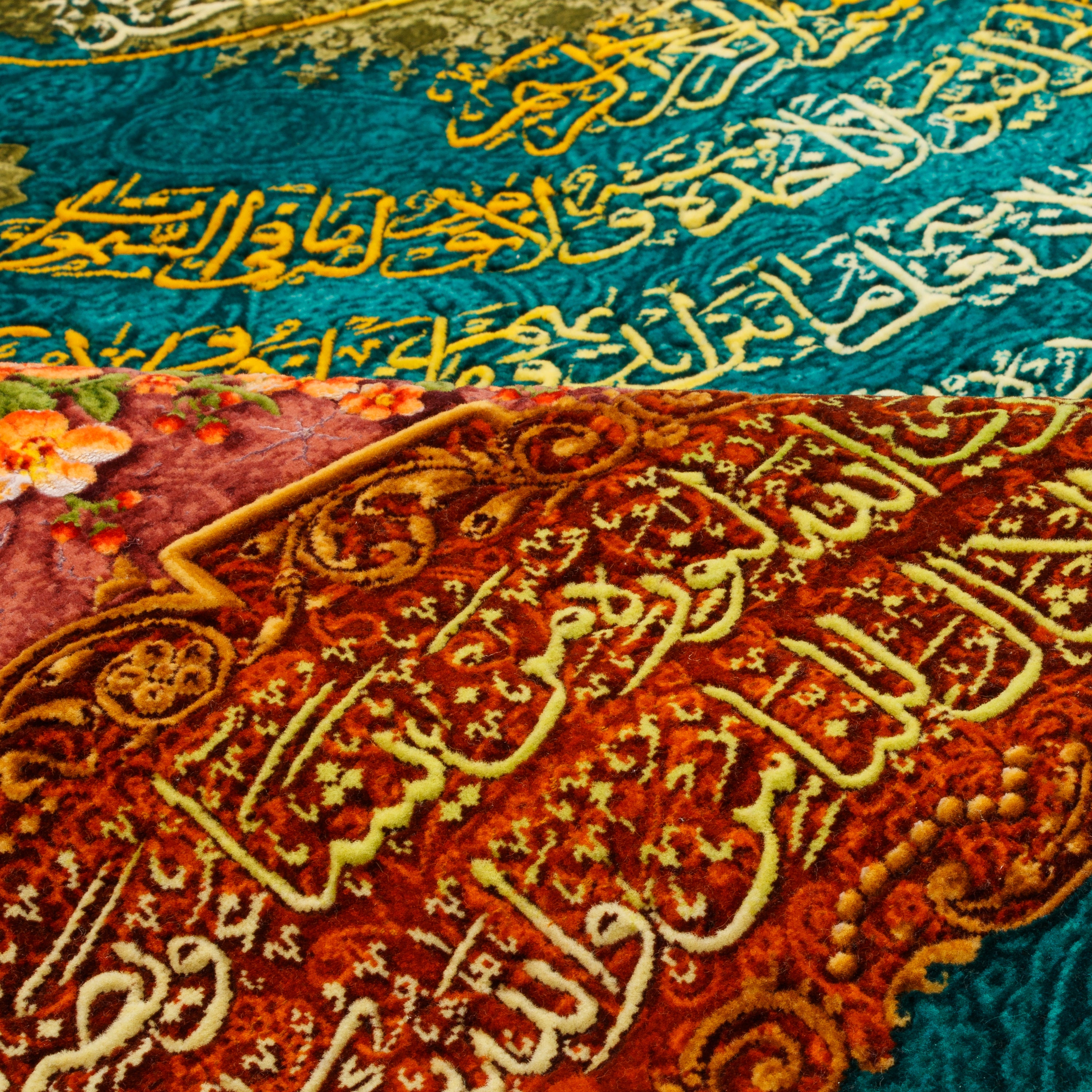 تابلو فرش دستباف تبریز — سراسر | پرز ابریشم / چله ابریشم | 150 × 210 سانتیمتر | کد محصول 70300574