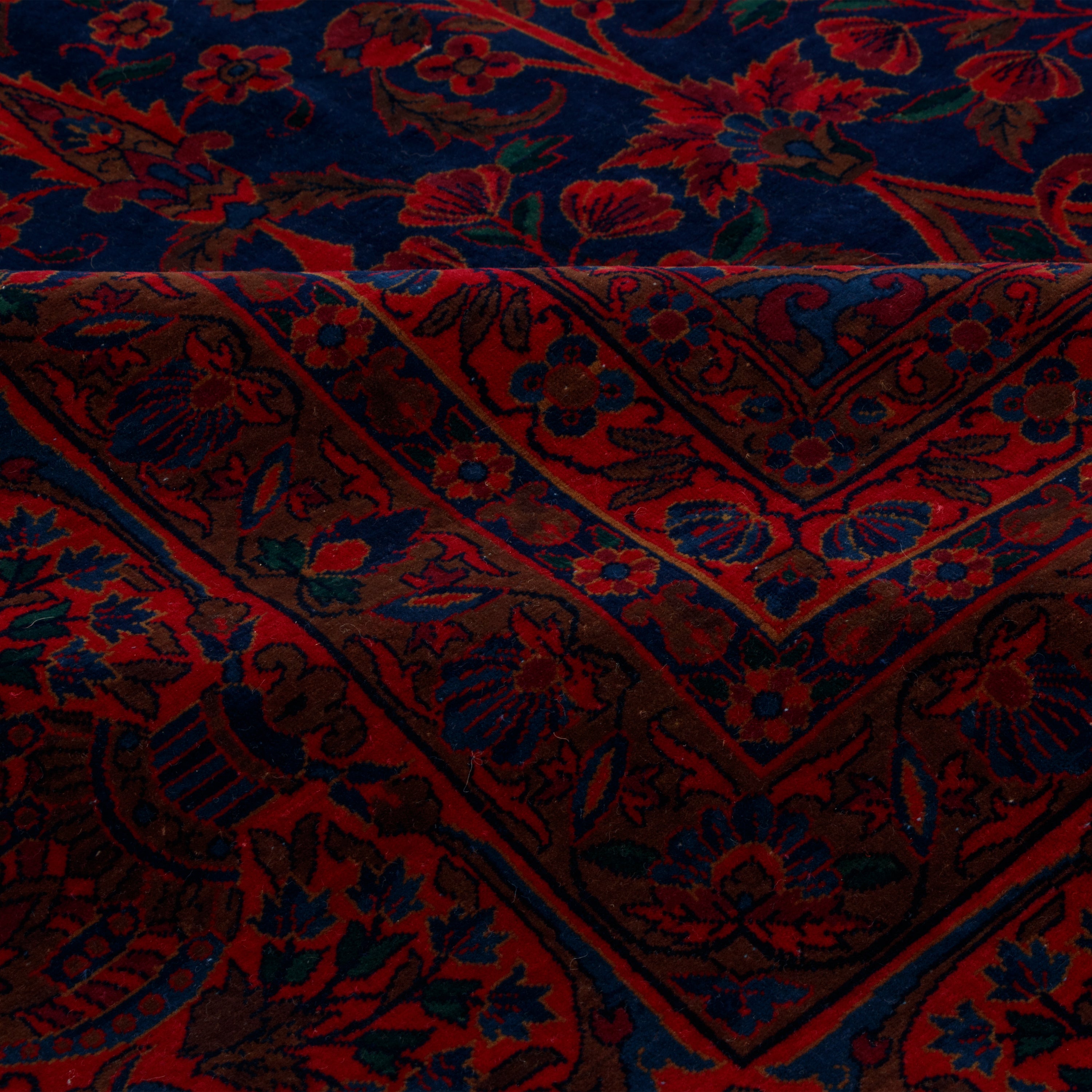 سجادة كاشان يدوية الصنع — ساراسار | صوف / سداة قطنية | 305 × 495 سم | رمز المنتج 11500640