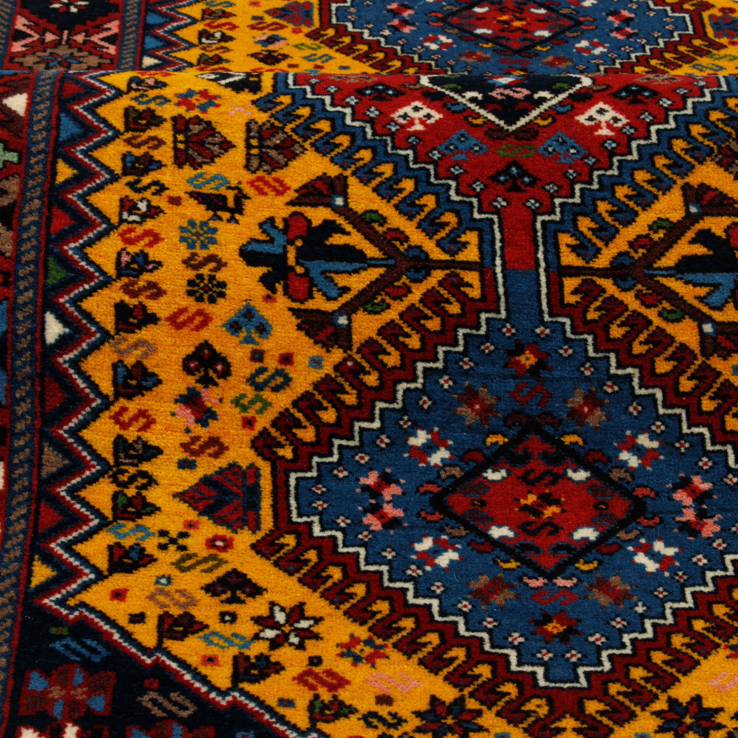 Shiraz Handmade Carpet — Kheshti | Full Wool | 80 × 200 cm | SKU 10101479