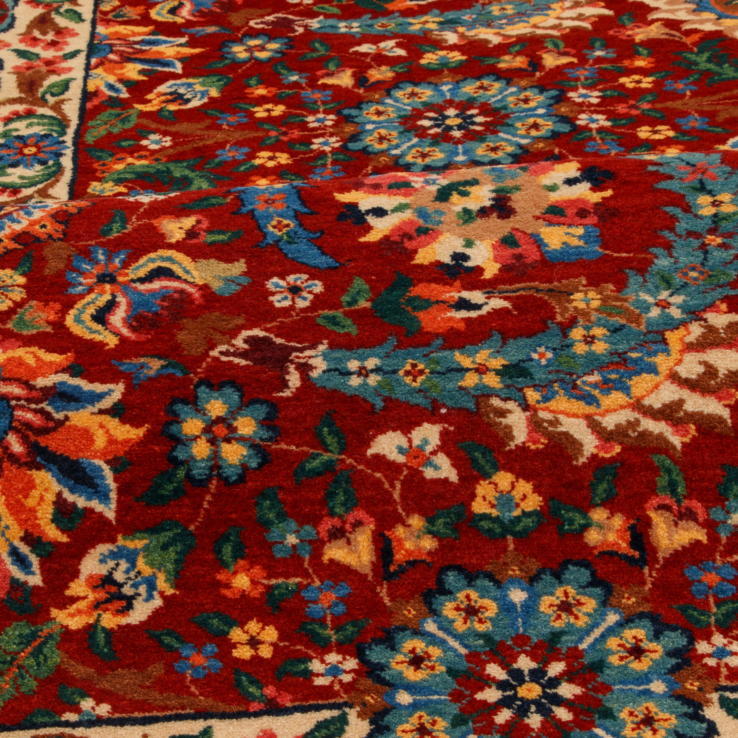 سجادة ورامين يدوية - أفشان | صوف / سداة قطنية | 85 × 290 سم | SKU 10200539