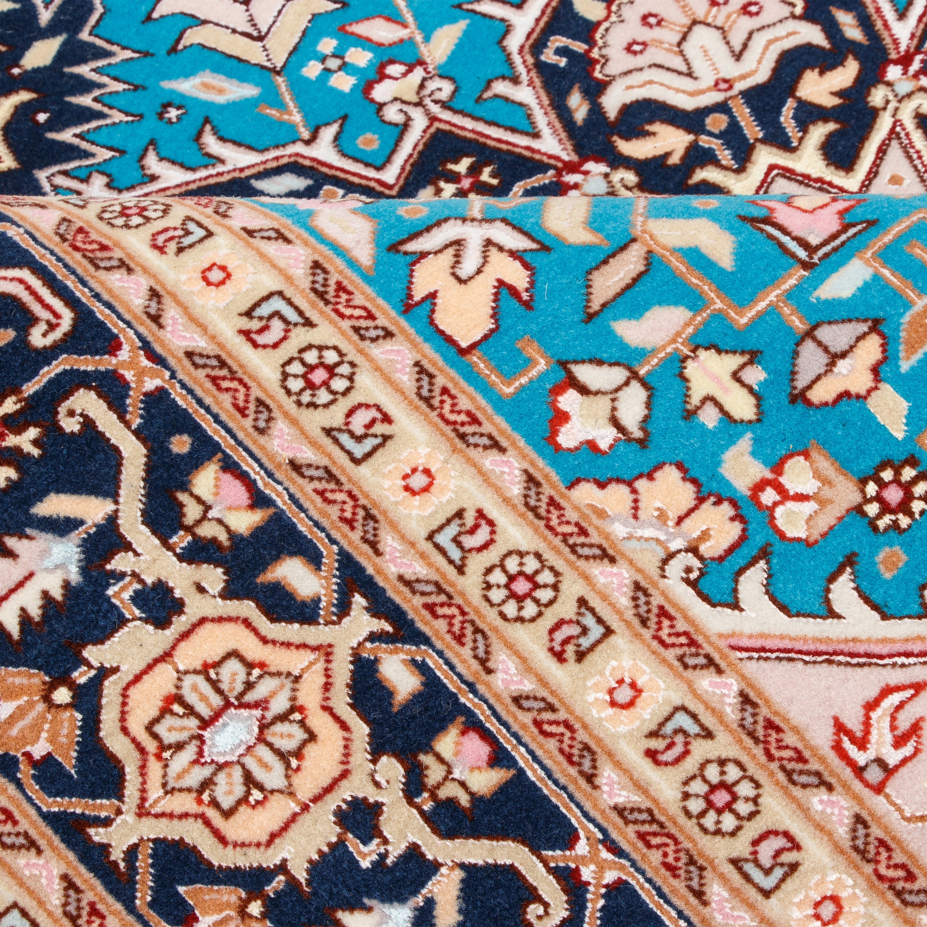 سجادة هريس المصنوعة يدويًا — لجاك تورنج | وبر حريري / سداء قطن | 152 × 200 سم | رمز المنتج 10300498