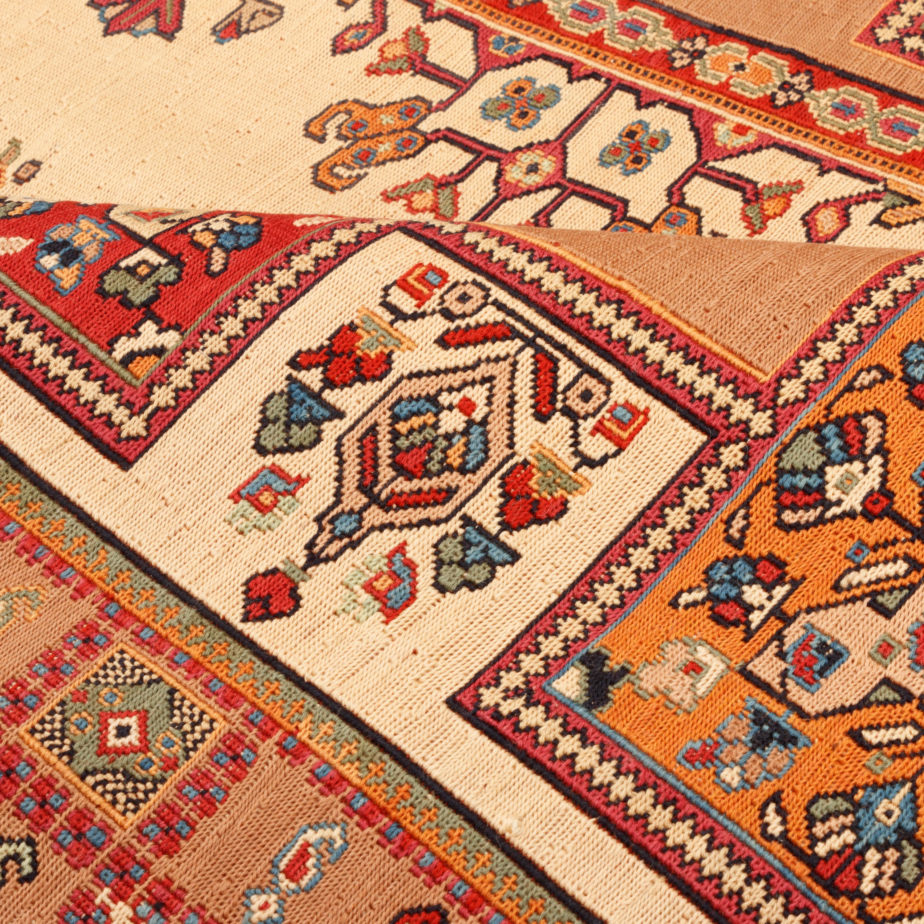 سجاد سيرجان اليدوي — خشطي | صوف كامل | 147 × 185 سم | رمز المنتج 40200359