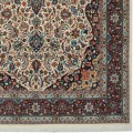 Handwoven Carpet, Corner Medallion Layout, Wool on Silk Warp, Kashan, 140 × 220 cm Ref 10300841