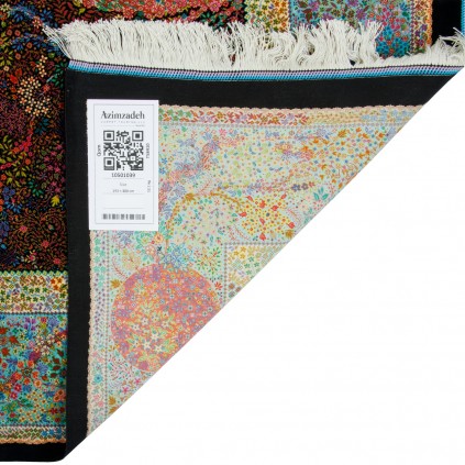 Handwoven Carpet, All-over Layout, All Silk, Qom, 193 × 300 cm Ref 10501039