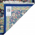 Handwoven Carpet, Corner Medallion Layout, All Silk, Qom, 192 × 290 cm Ref 10501084