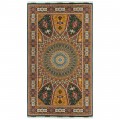 Handwoven Carpet, Dome Layout, Wool and Silk on Silk Warp, Tabriz, 393 × 696 cm Ref 12701117