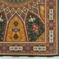 Handwoven Carpet, Dome Layout, Wool and Silk on Silk Warp, Tabriz, 393 × 696 cm Ref 12701117