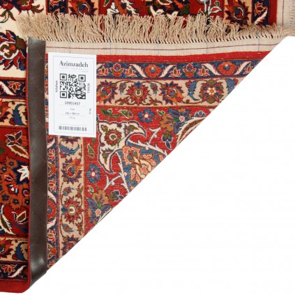 Handwoven Carpet, All-over Layout, Wool on Silk Warp, Isfahan, 260 × 380 cm Ref 10901457