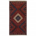 Handwoven Carpet, Square/Block Layout, All Wool, Shiraz, 103 × 200 cm Ref 10201477