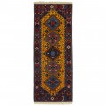Handwoven Carpet, Square/Block Layout, All Wool, Shiraz, 80 × 200 cm Ref 10101479