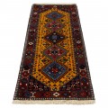 Handwoven Carpet, Square/Block Layout, All Wool, Shiraz, 80 × 200 cm Ref 10101479
