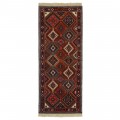 Handwoven Carpet, Square/Block Layout, All Wool, Shiraz, 80 × 200 cm Ref 10101480