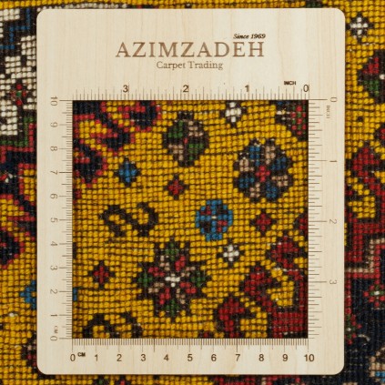 Handwoven Carpet, Square/Block Layout, All Wool, Shiraz, 80 × 205 cm Ref 10101482