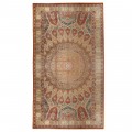 Handwoven Carpet, Dome Layout, All Silk, Qom, 600 × 1000 cm Ref 16000772
