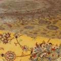 Handwoven Carpet, Medallion Layout, All Silk, Qom, 600 × 1000 cm Ref 16000773