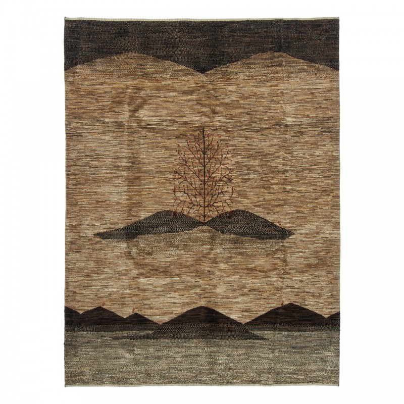 Handwoven Gabbeh, All-over Layout, All Wool, Shiraz, 185 × 246 cm Ref 50401301