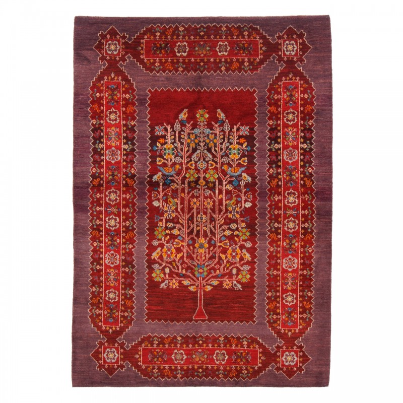 Handwoven Gabbeh, All-over Layout, All Wool, Shiraz, 155 × 224 cm Ref 50301303