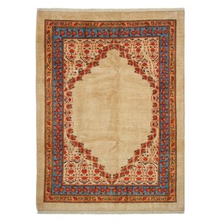 Handwoven Gabbeh, Plain Field Layout, All Wool, Shiraz, 190 × 253 cm Ref 50401307