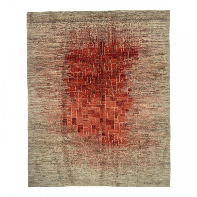 Handwoven Gabbeh, All-over Layout, All Wool, Shiraz, 208 × 257 cm Ref 50501310